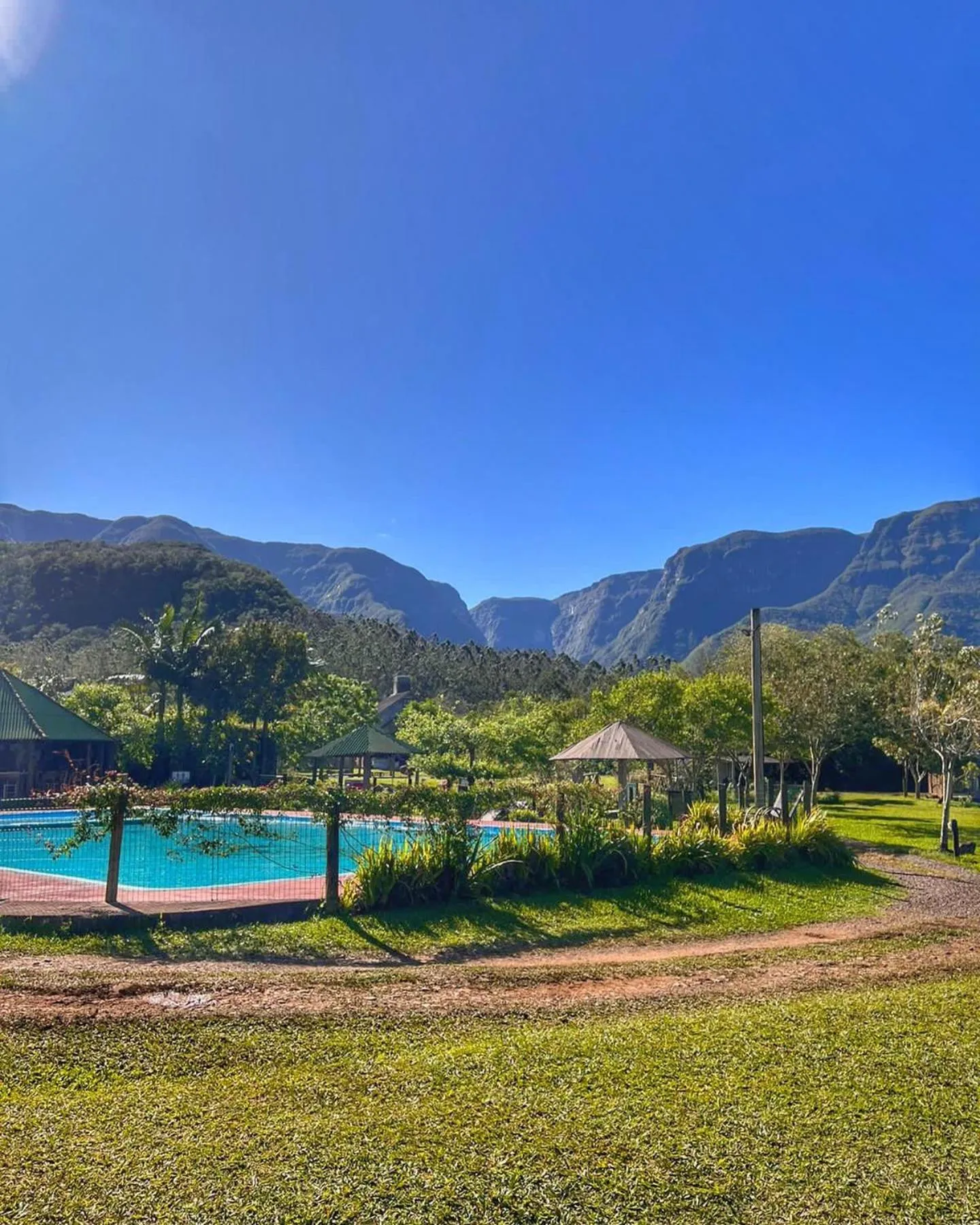 Mountain view in Pousada & Camping Nativos dos Canyons