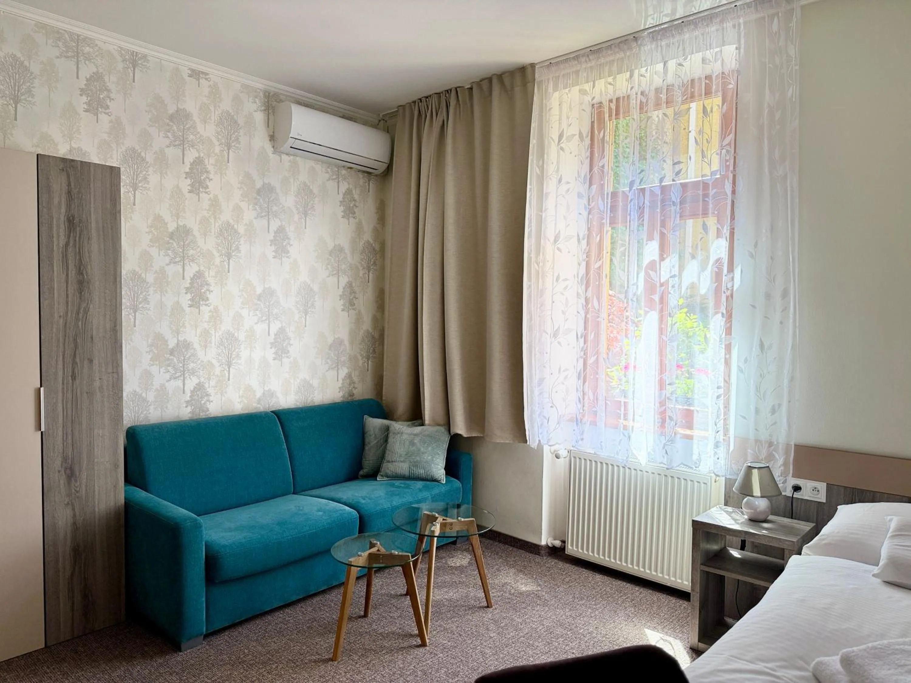 Seating area, Bed in Penzión Hradbová Old Town Residence & SPA