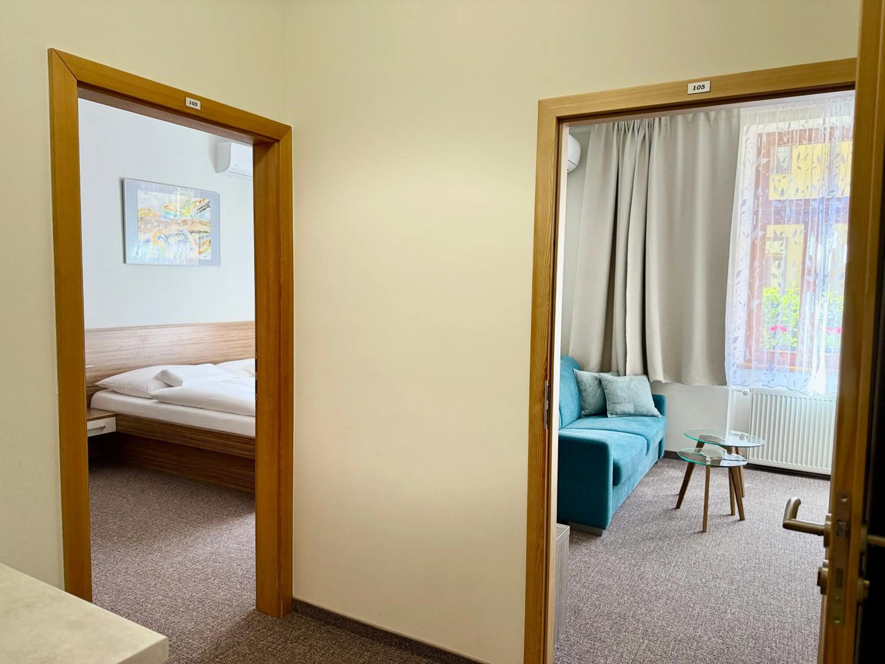 Living room, Bed in Penzión Hradbová Old Town Residence & SPA