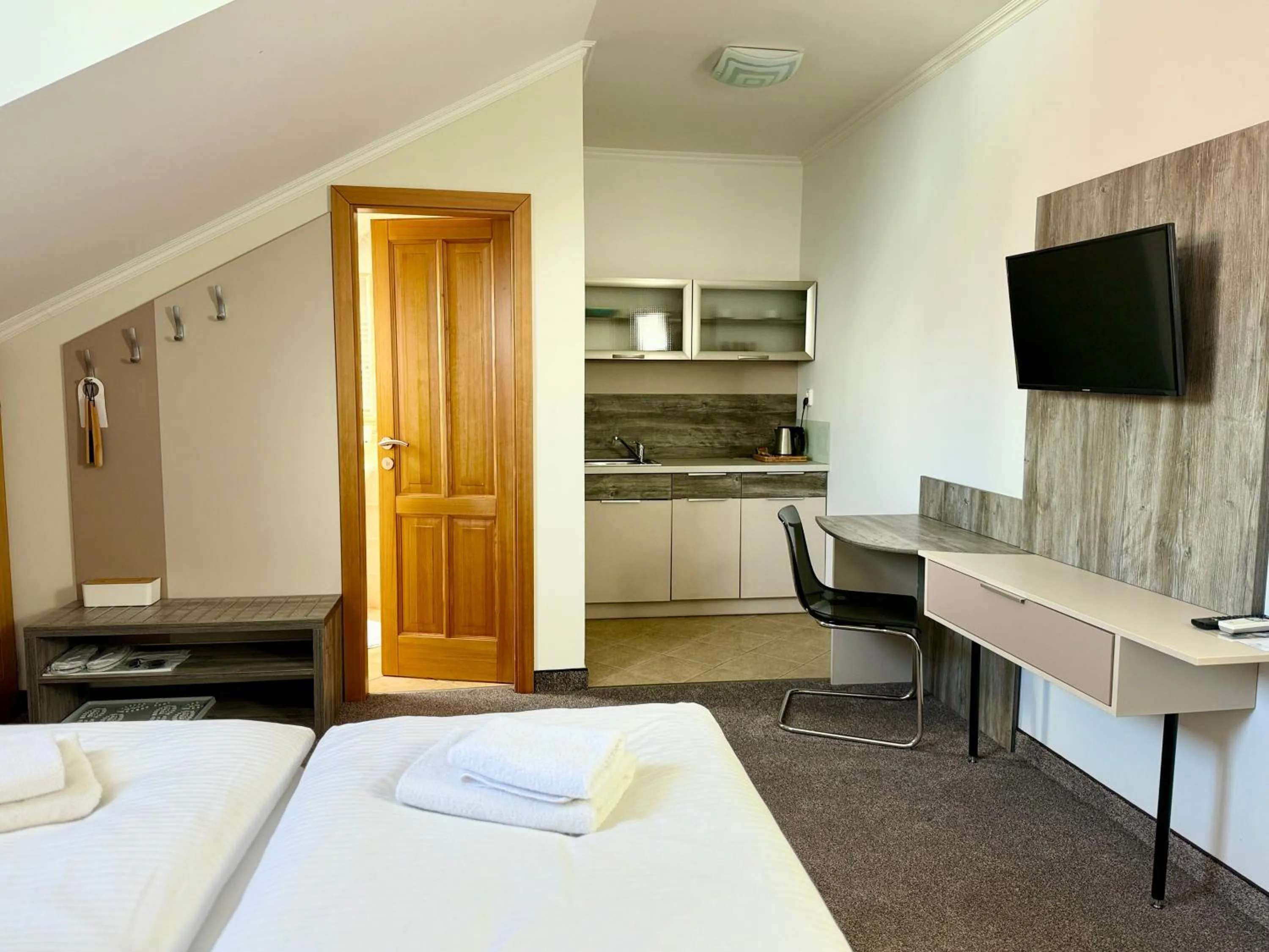 TV and multimedia, Bed in Penzión Hradbová Old Town Residence & SPA