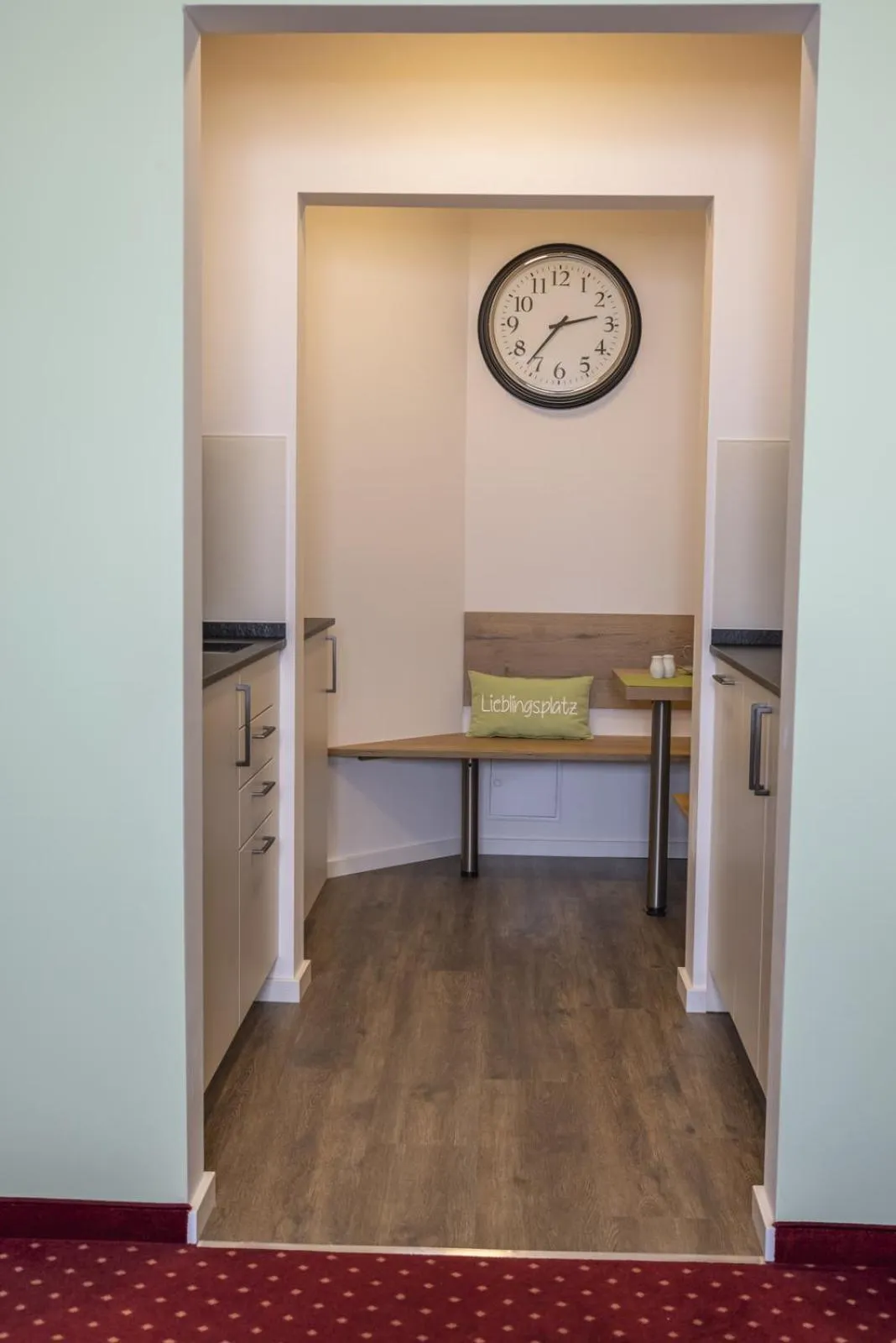 kitchen in Hotel KonradP Holzkirchen