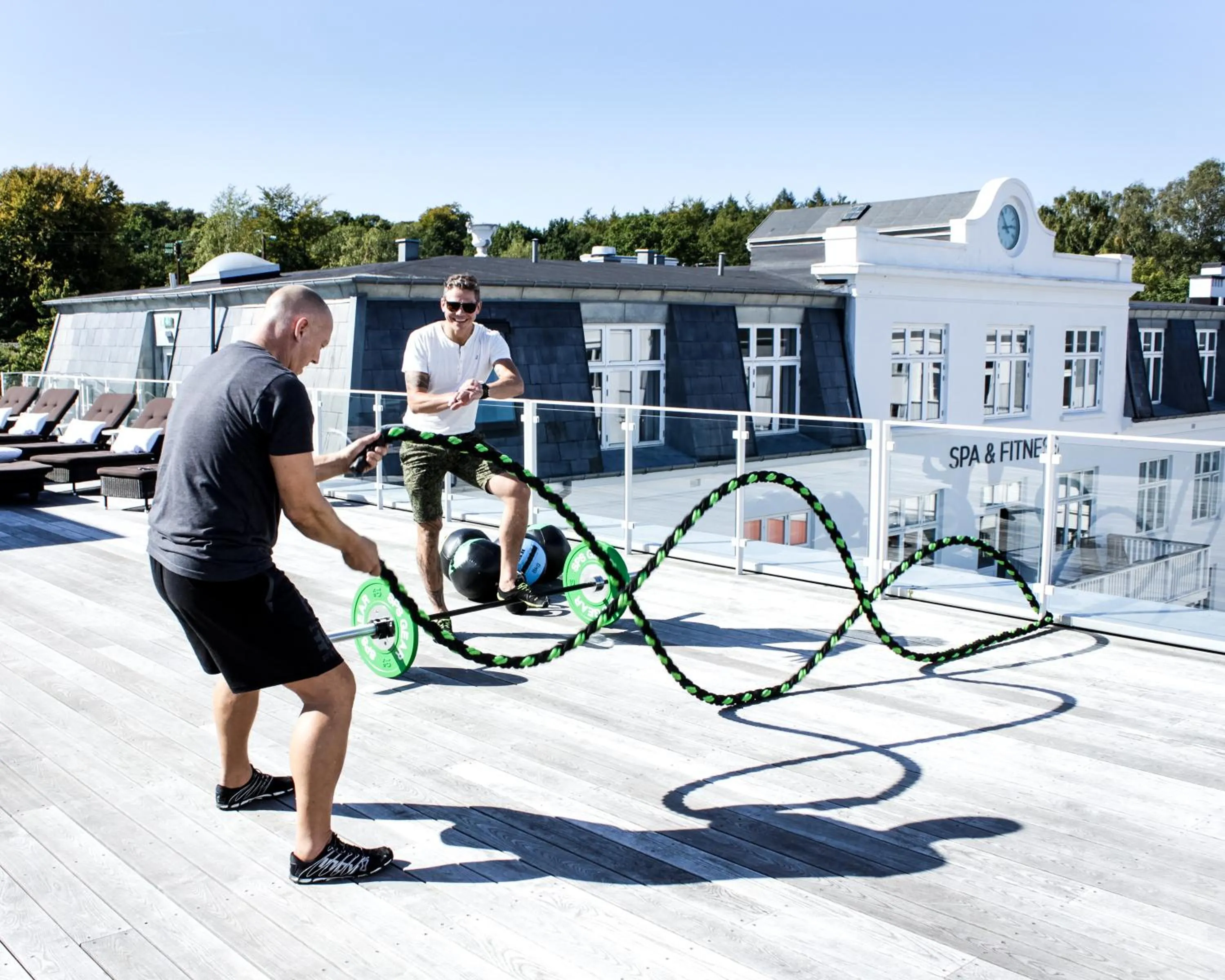 Patio in Kurhotel Skodsborg