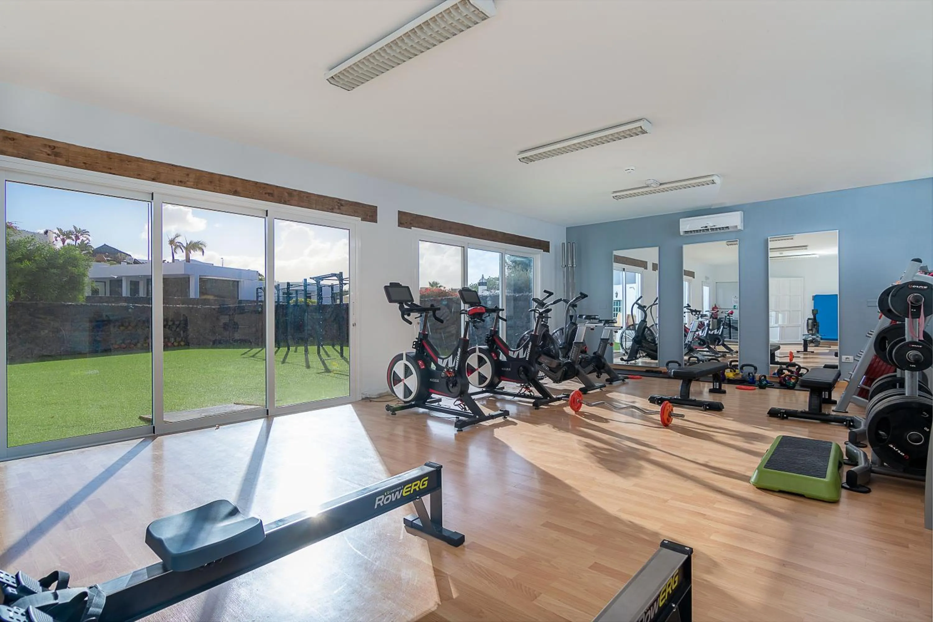 Fitness centre/facilities in Casas Heddy, Well-being Resort