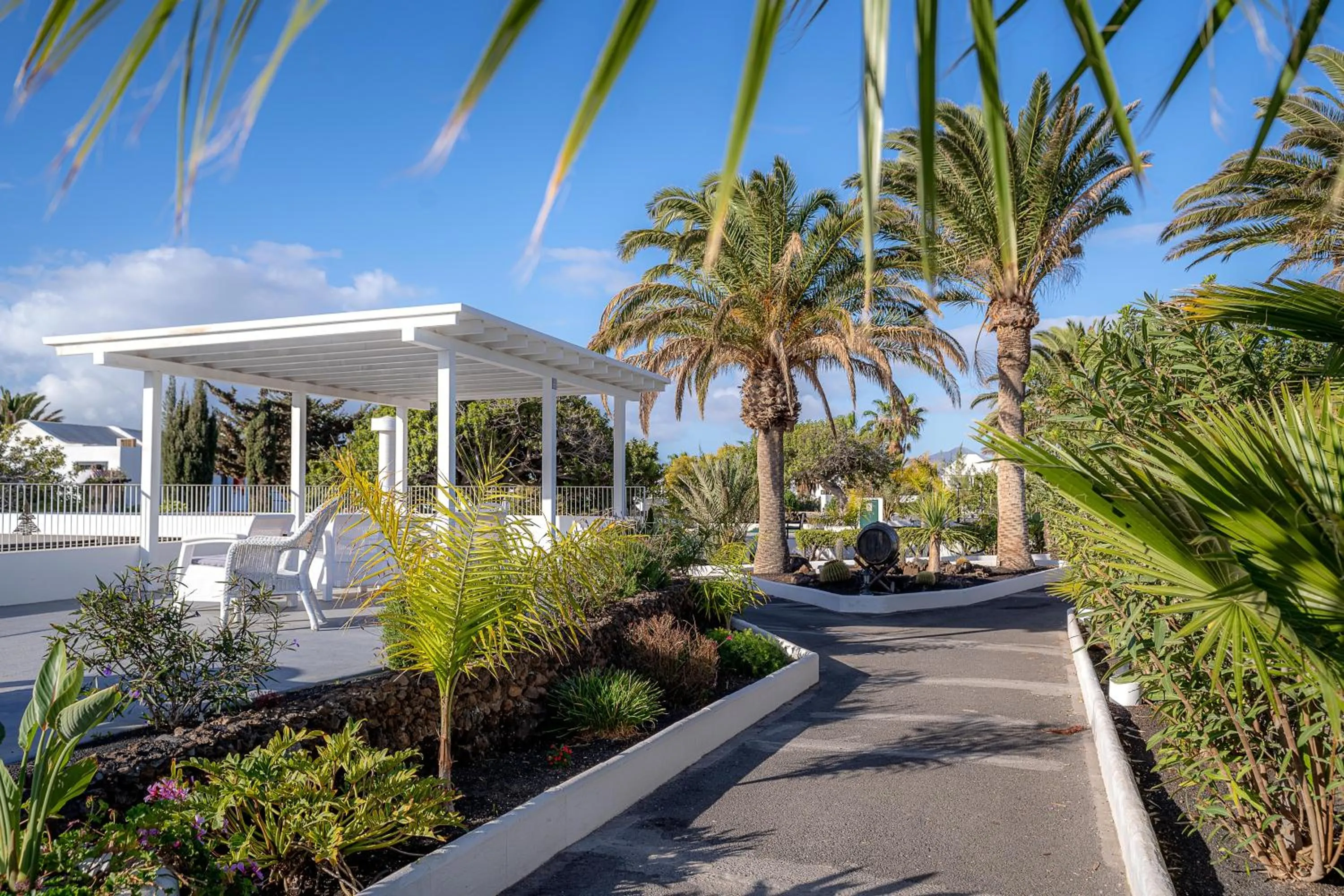 Garden in Casas Heddy, Well-being Resort