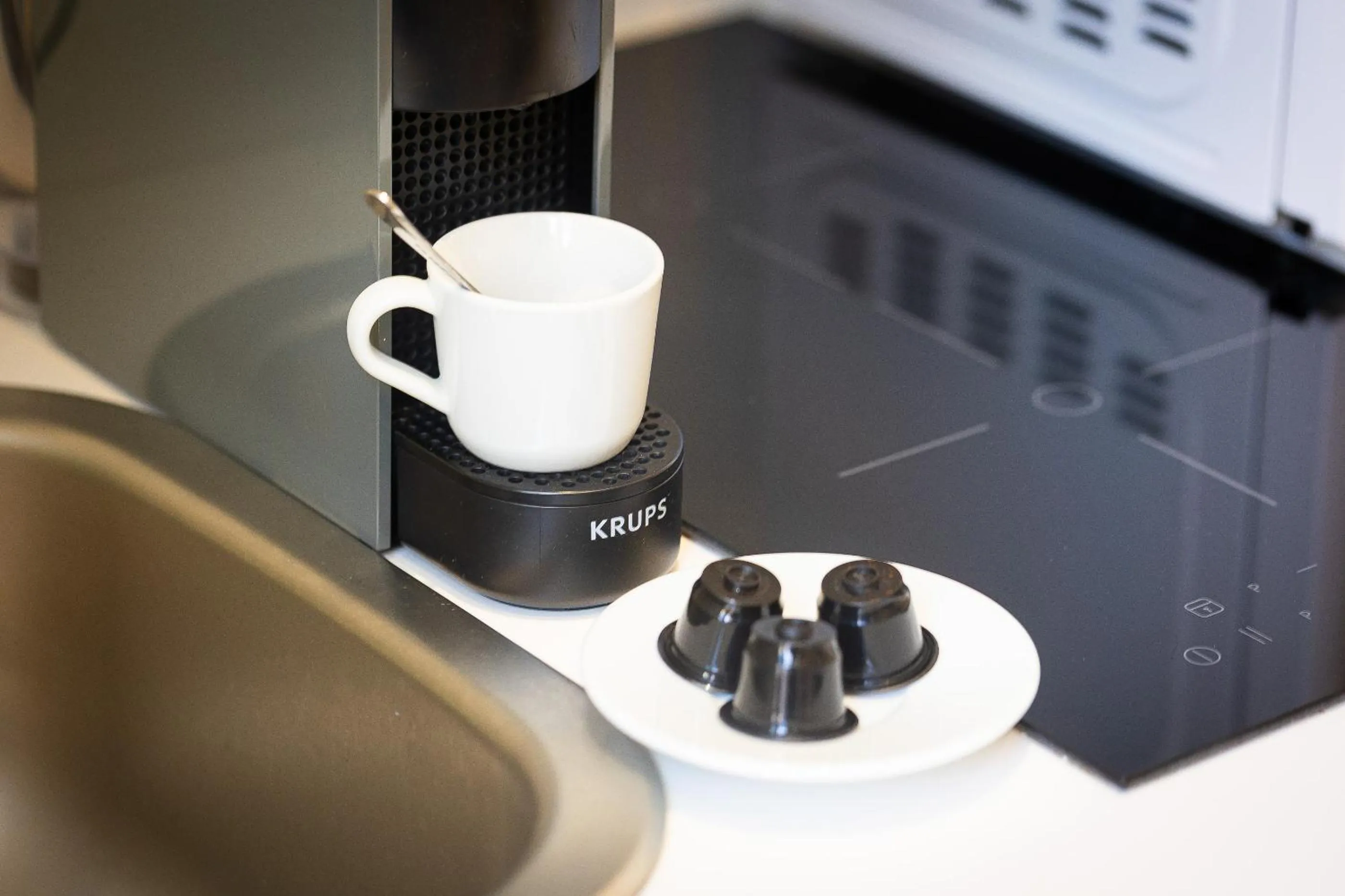 Coffee/tea facilities in Amazing Piazza Venezia Suites