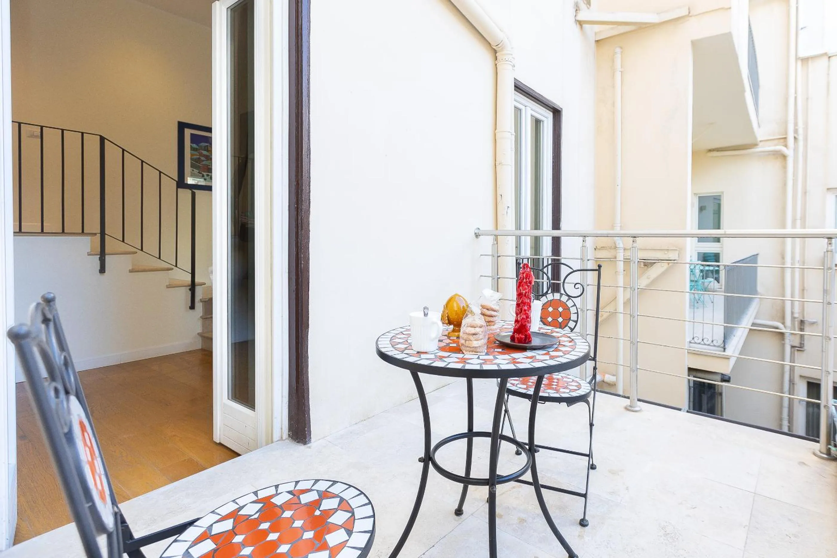 Balcony/Terrace in Amazing Piazza Venezia Suites