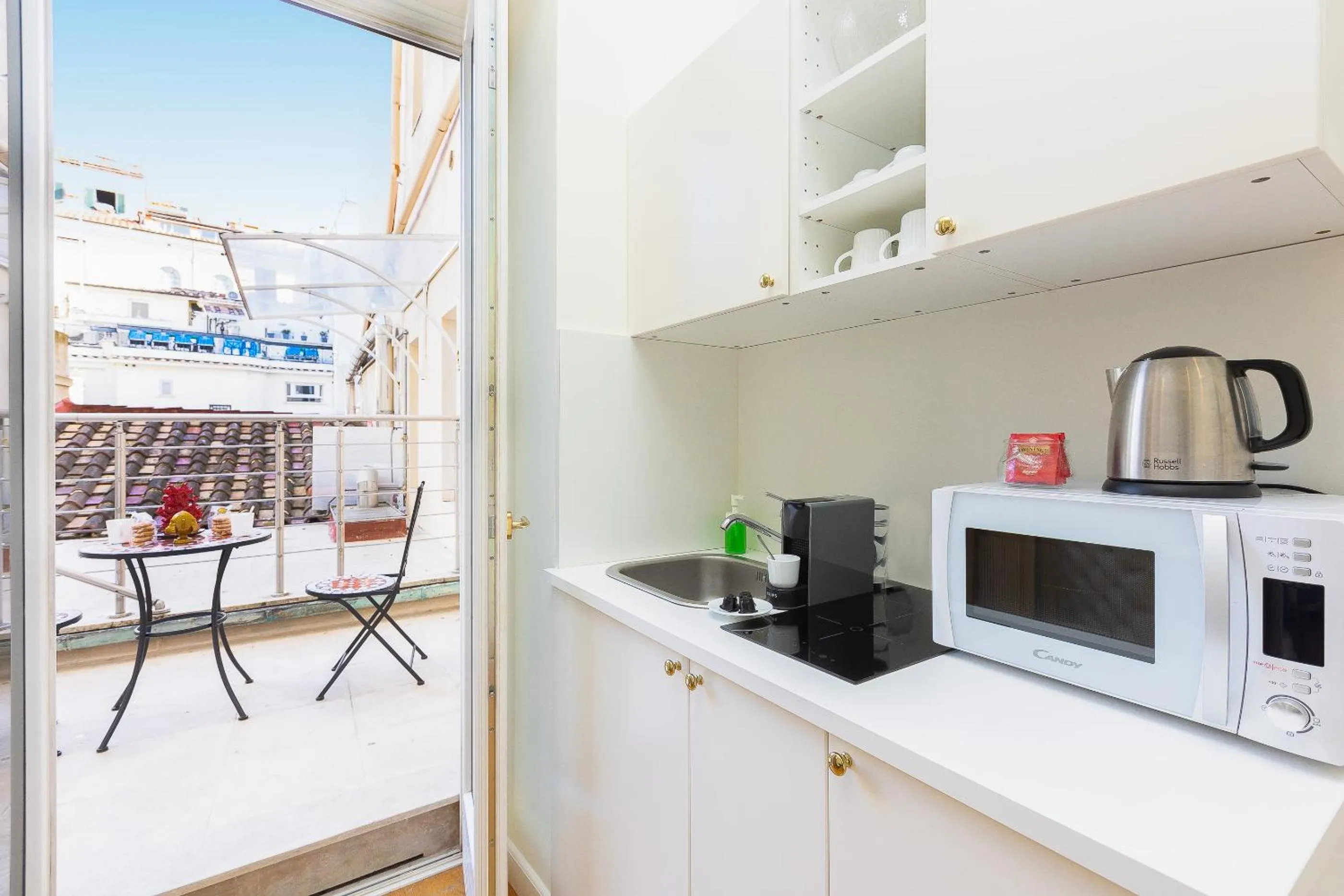 Balcony/Terrace in Amazing Piazza Venezia Suites