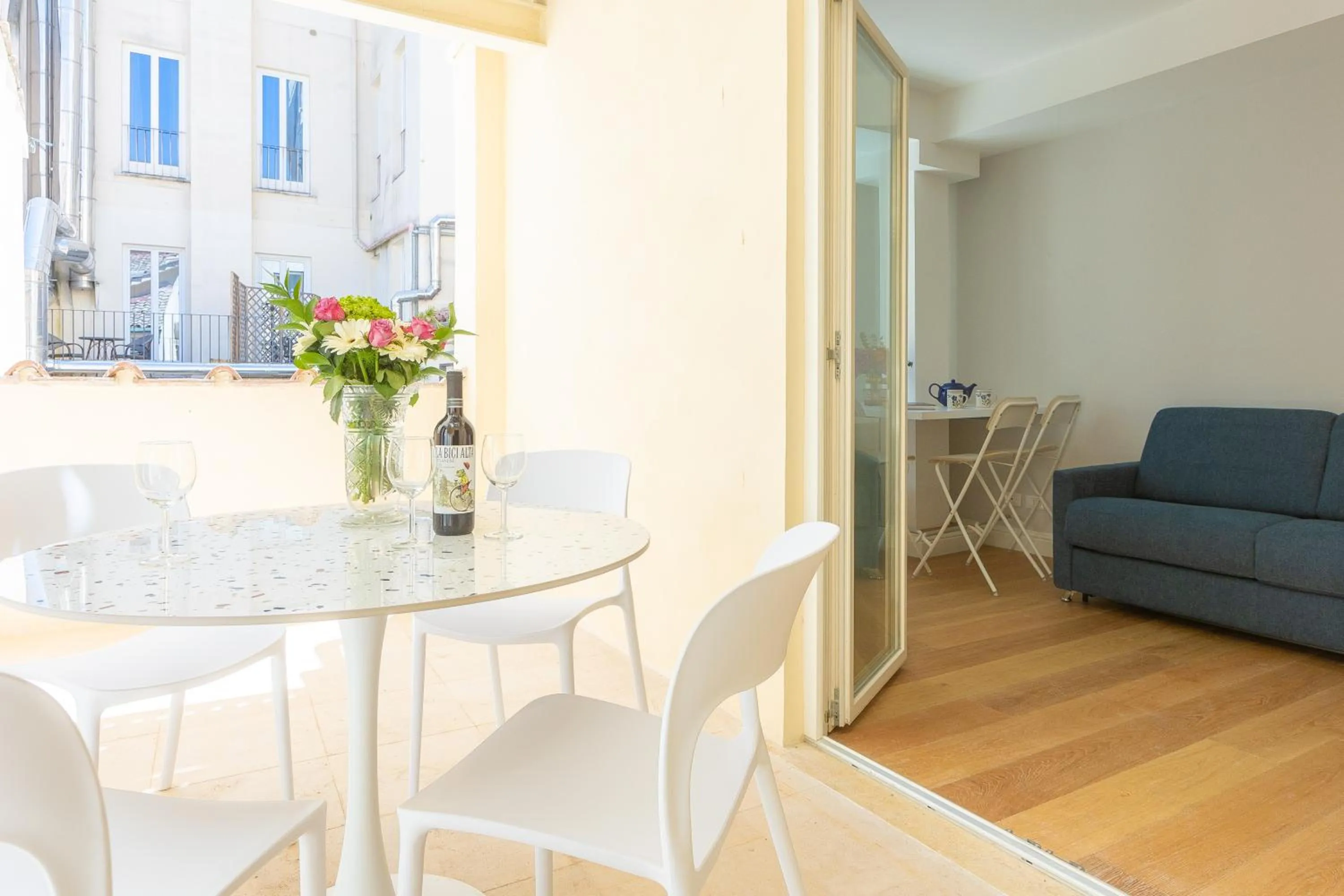 Balcony/Terrace in Amazing Piazza Venezia Suites