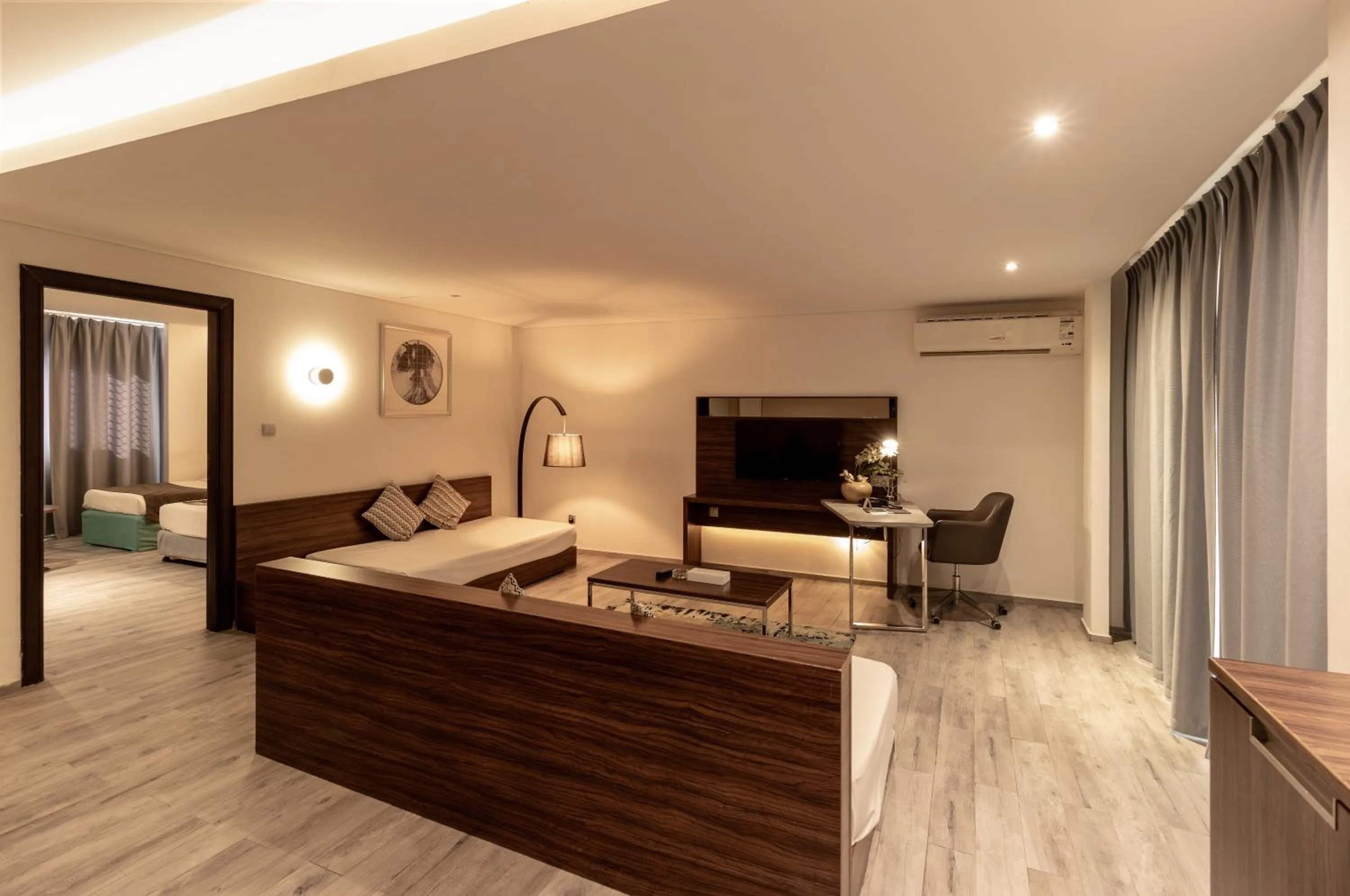 Living room, Bed in Barracuda Resort