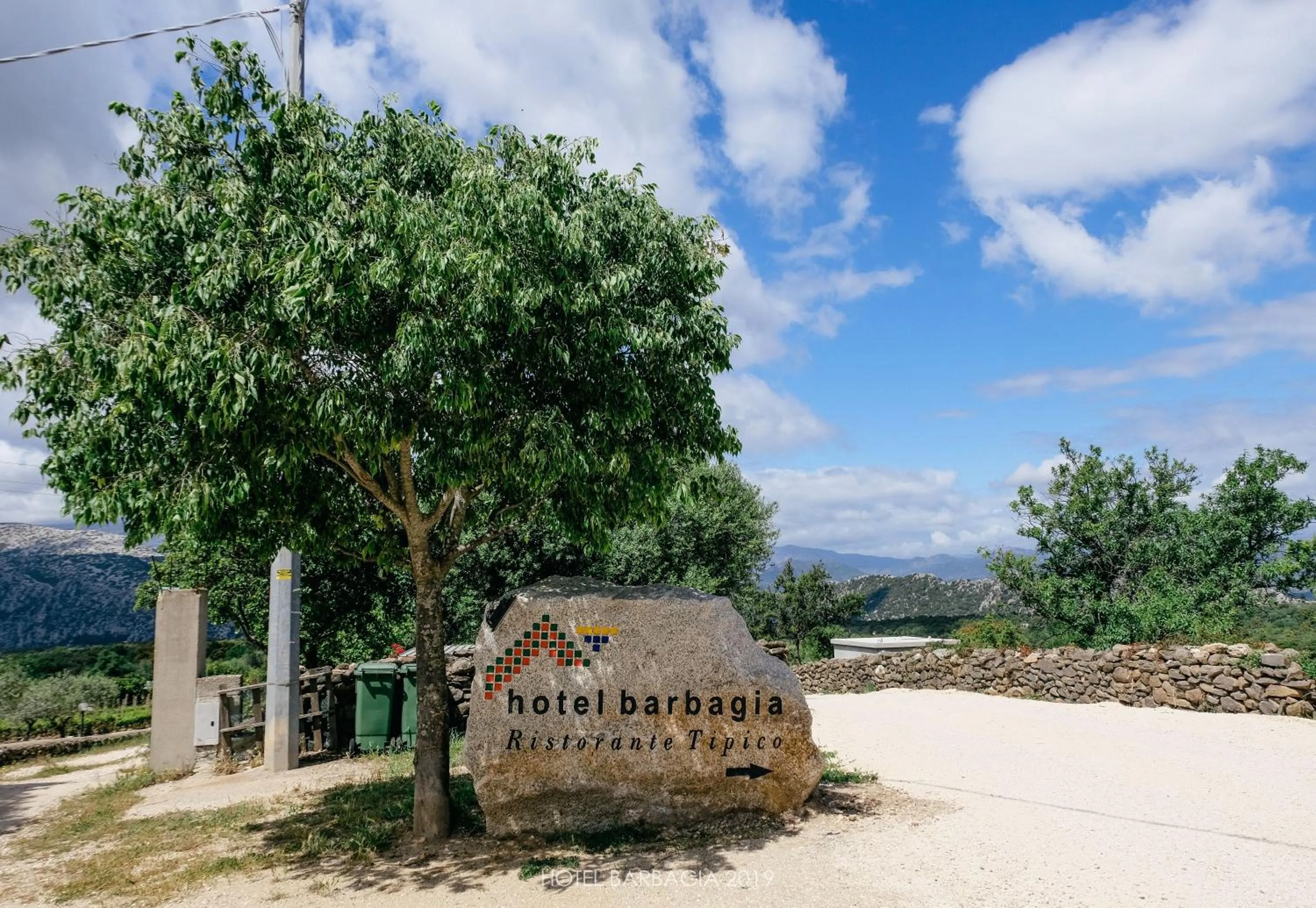Facade/entrance in Hotel Barbagia