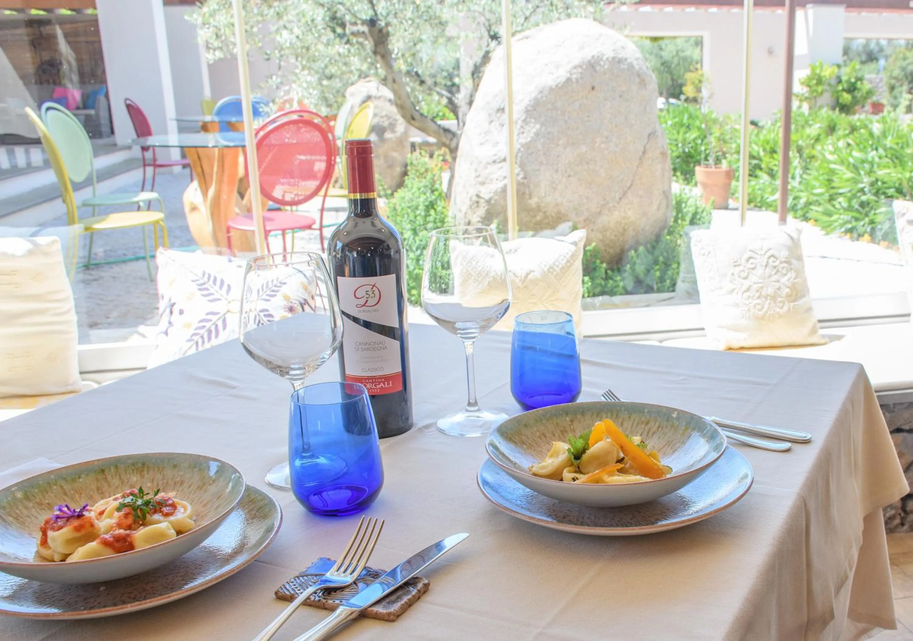 Restaurant/places to eat in Hotel Barbagia