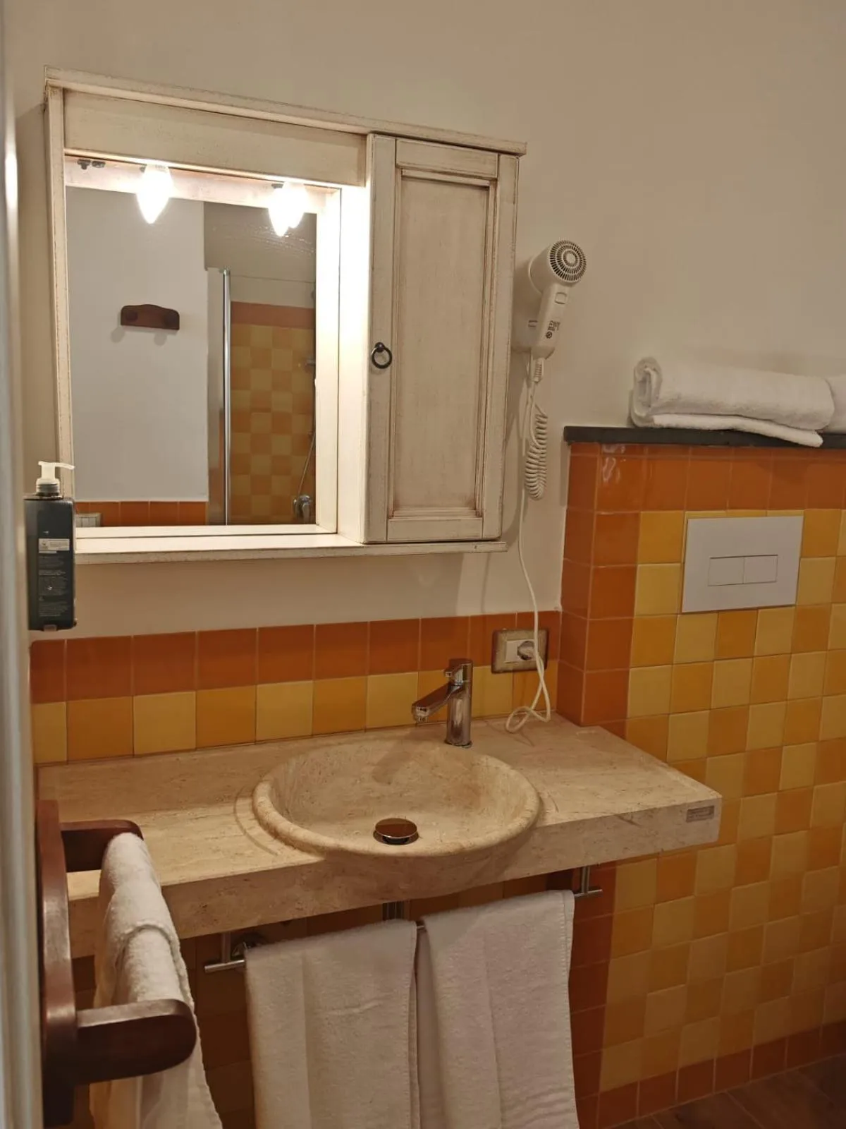 Bathroom in Hotel Barbagia