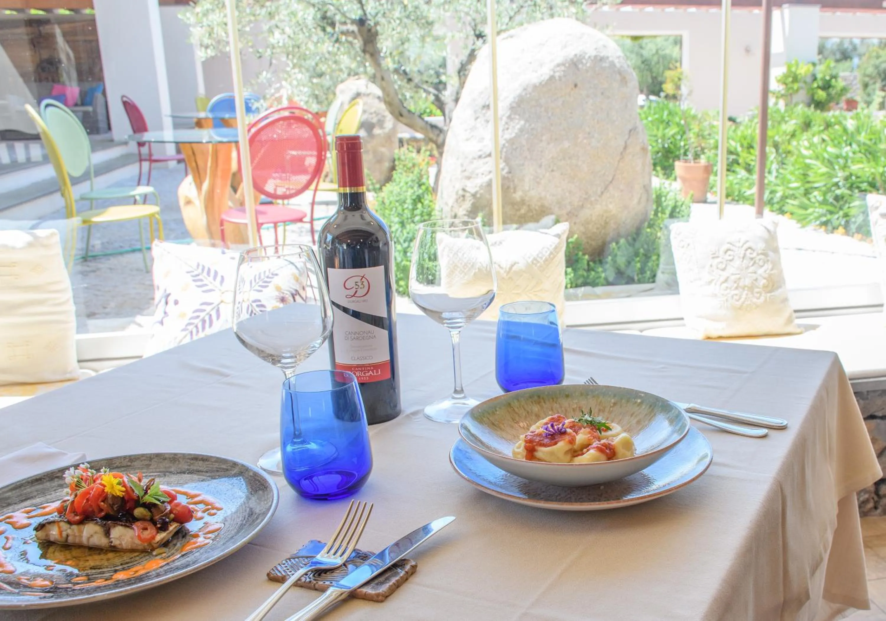 Restaurant/places to eat in Hotel Barbagia