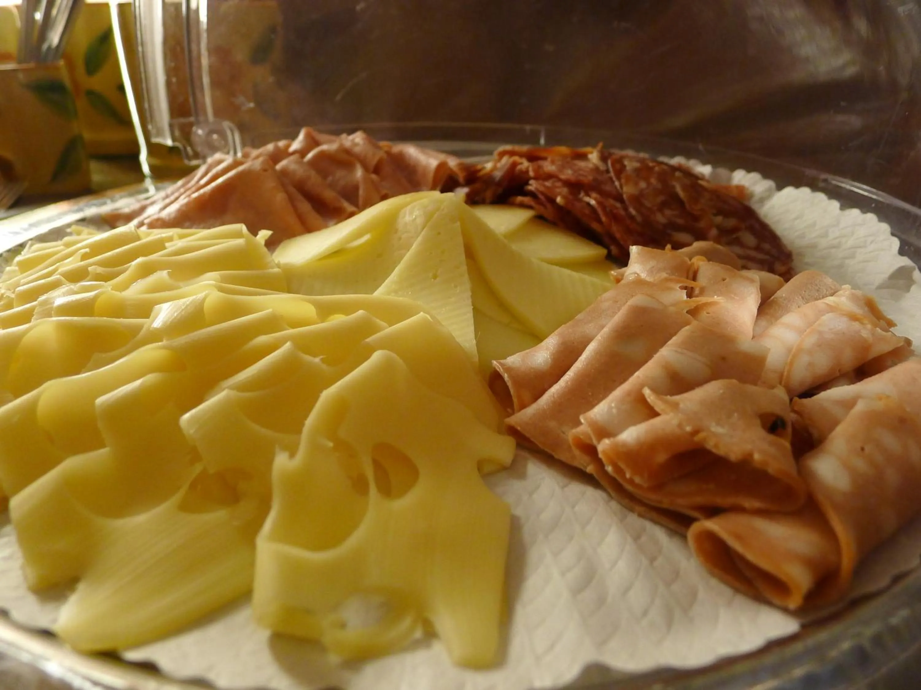 Continental breakfast in Hotel Diana & Depandance