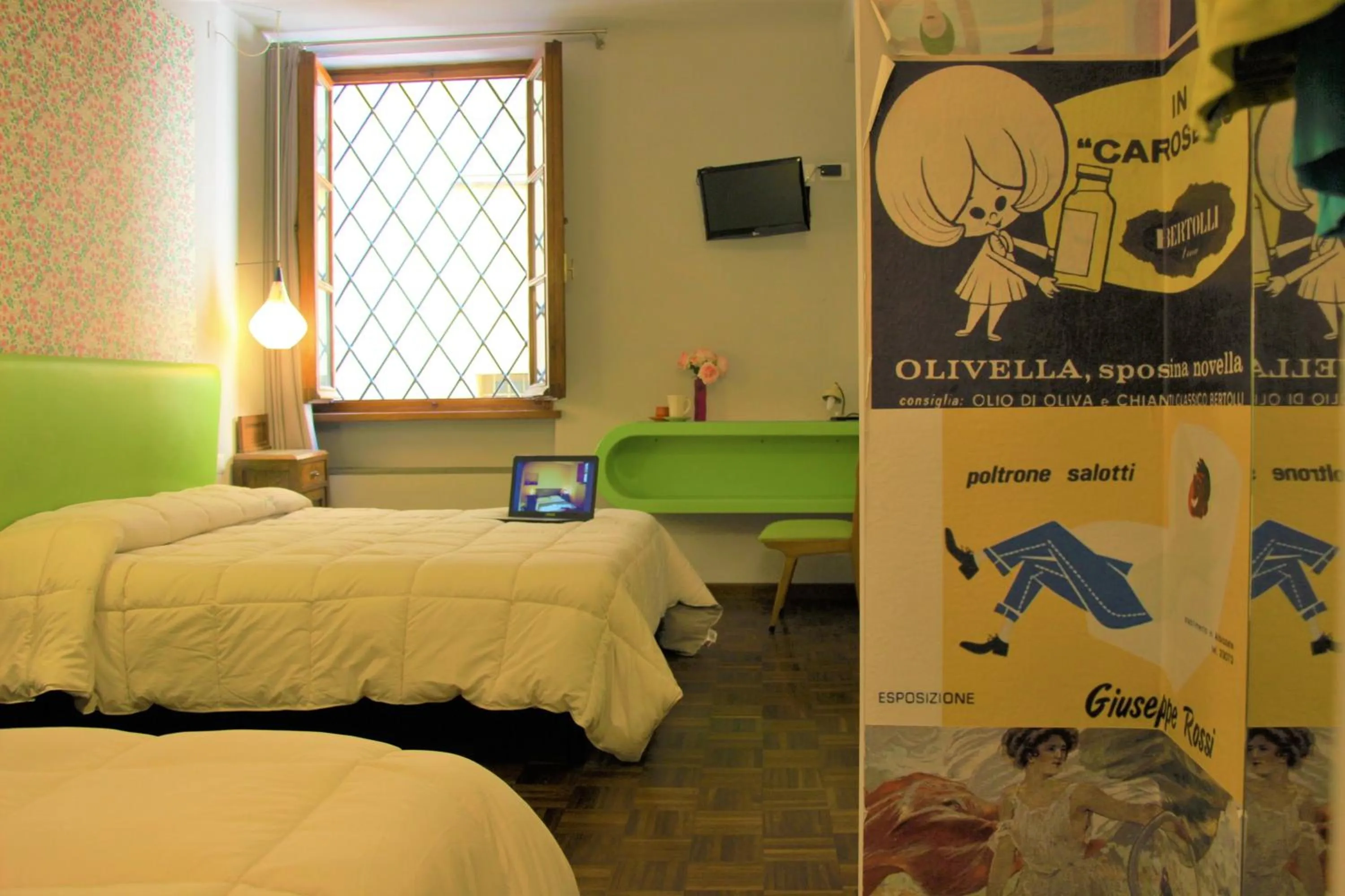 Bed in Hotel Diana & Depandance