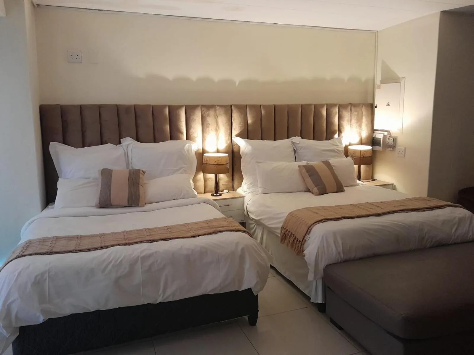 Bed in Purple Olive Guest House