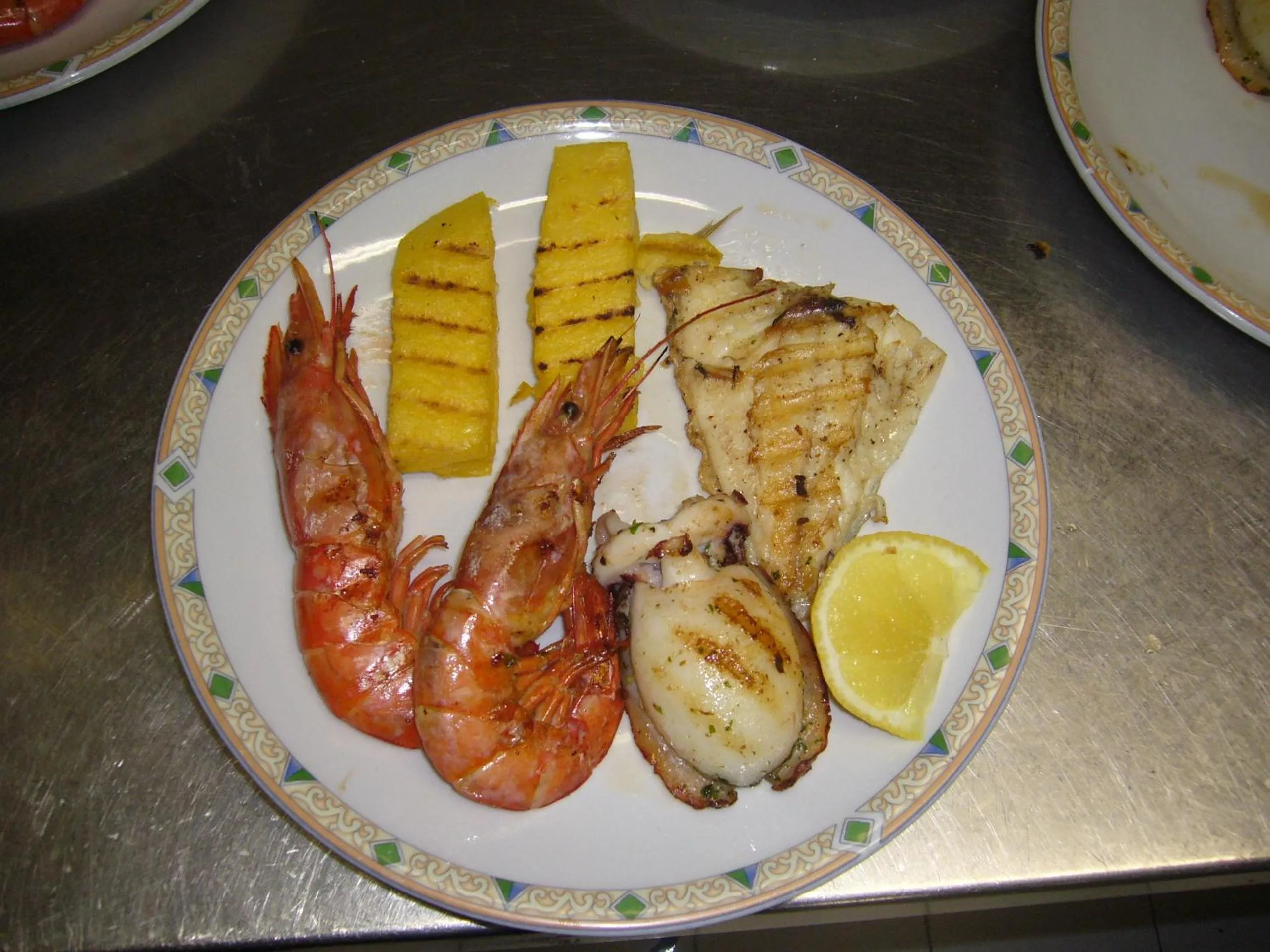 Food close-up in Locanda Zabotto