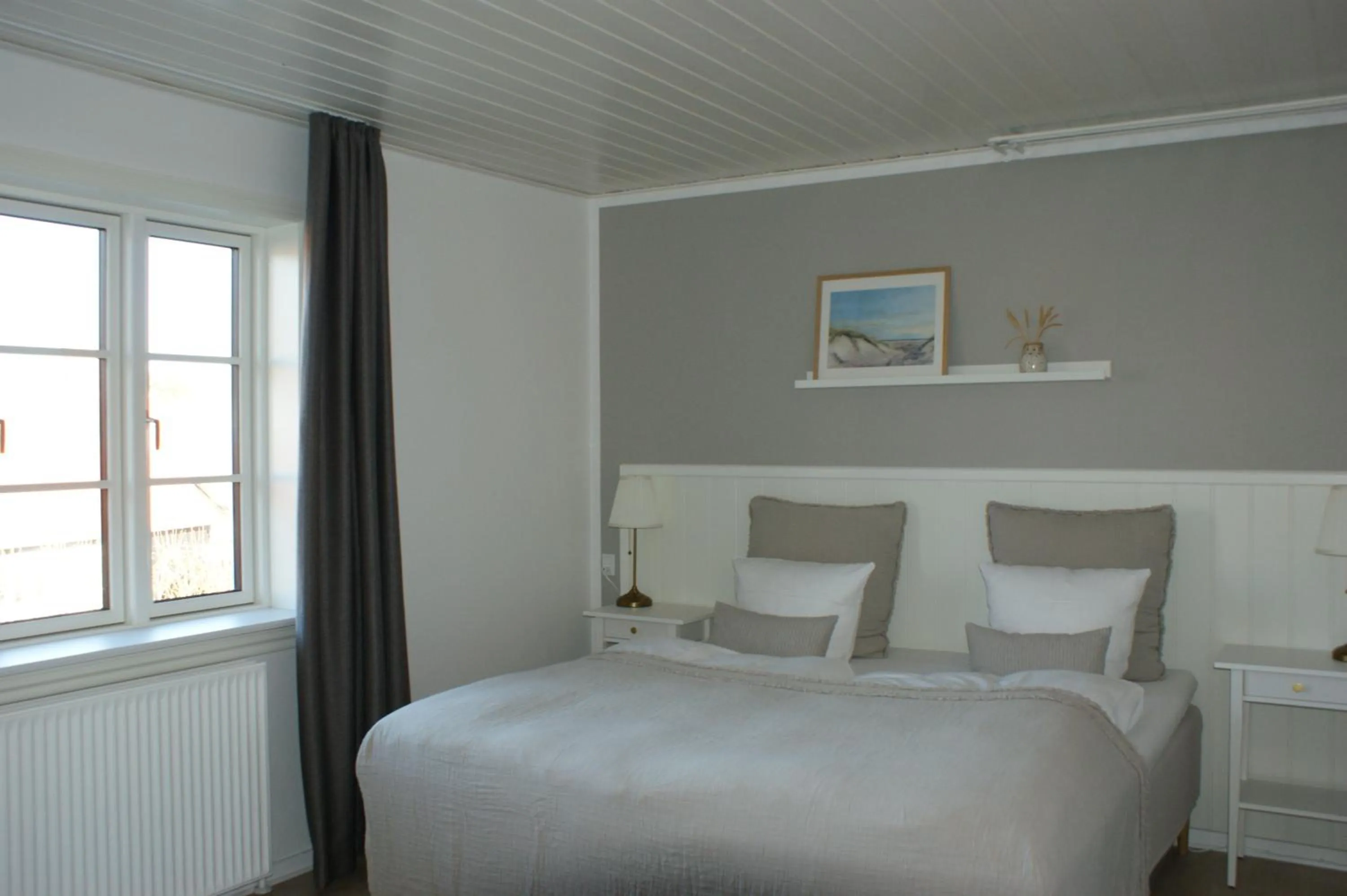 Bed in Hotel Strandly Skagen