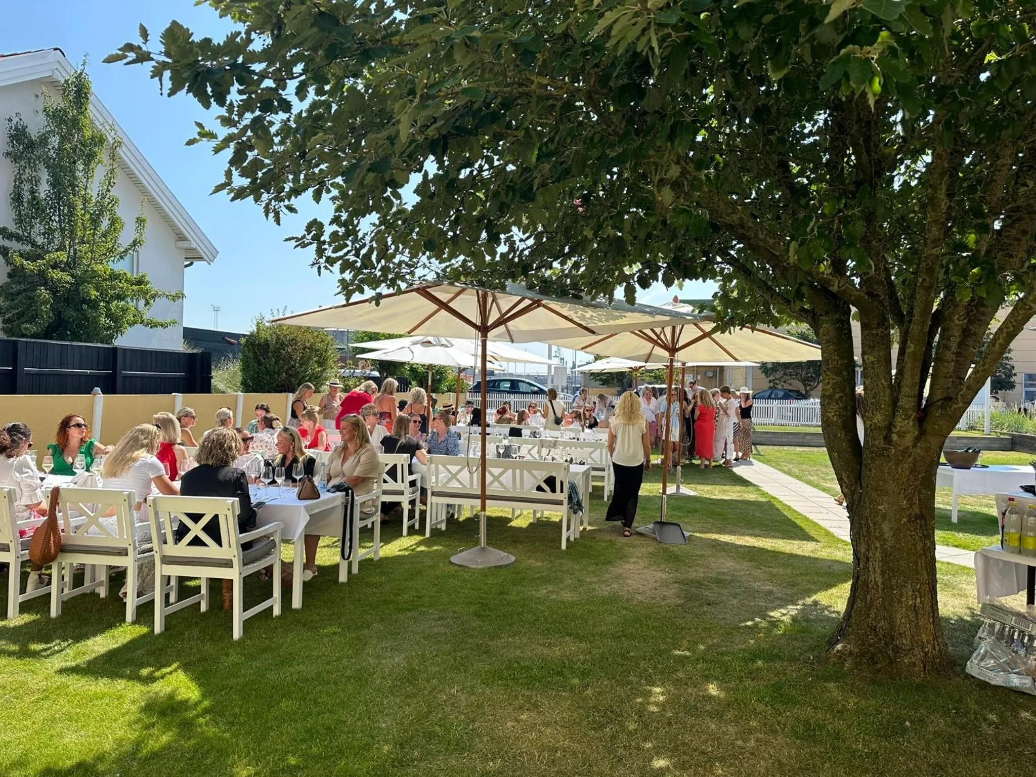 Garden in Hotel Strandly Skagen