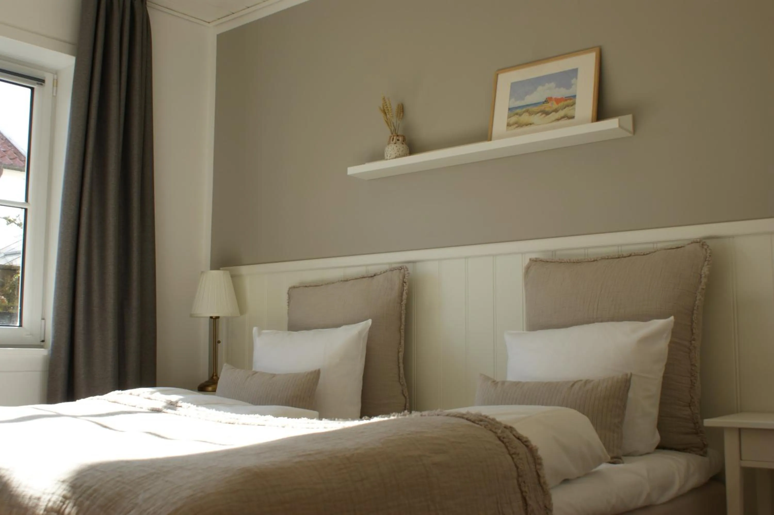 Bed in Hotel Strandly Skagen