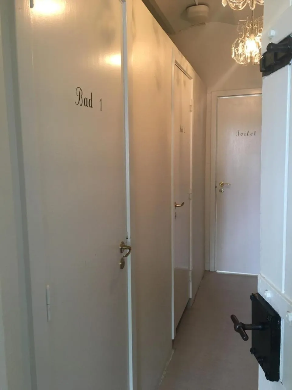 Shower in Den Gamle Arrest