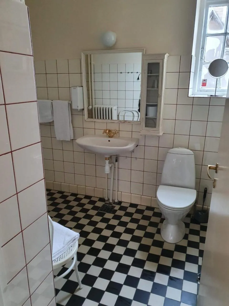 Shower in Den Gamle Arrest