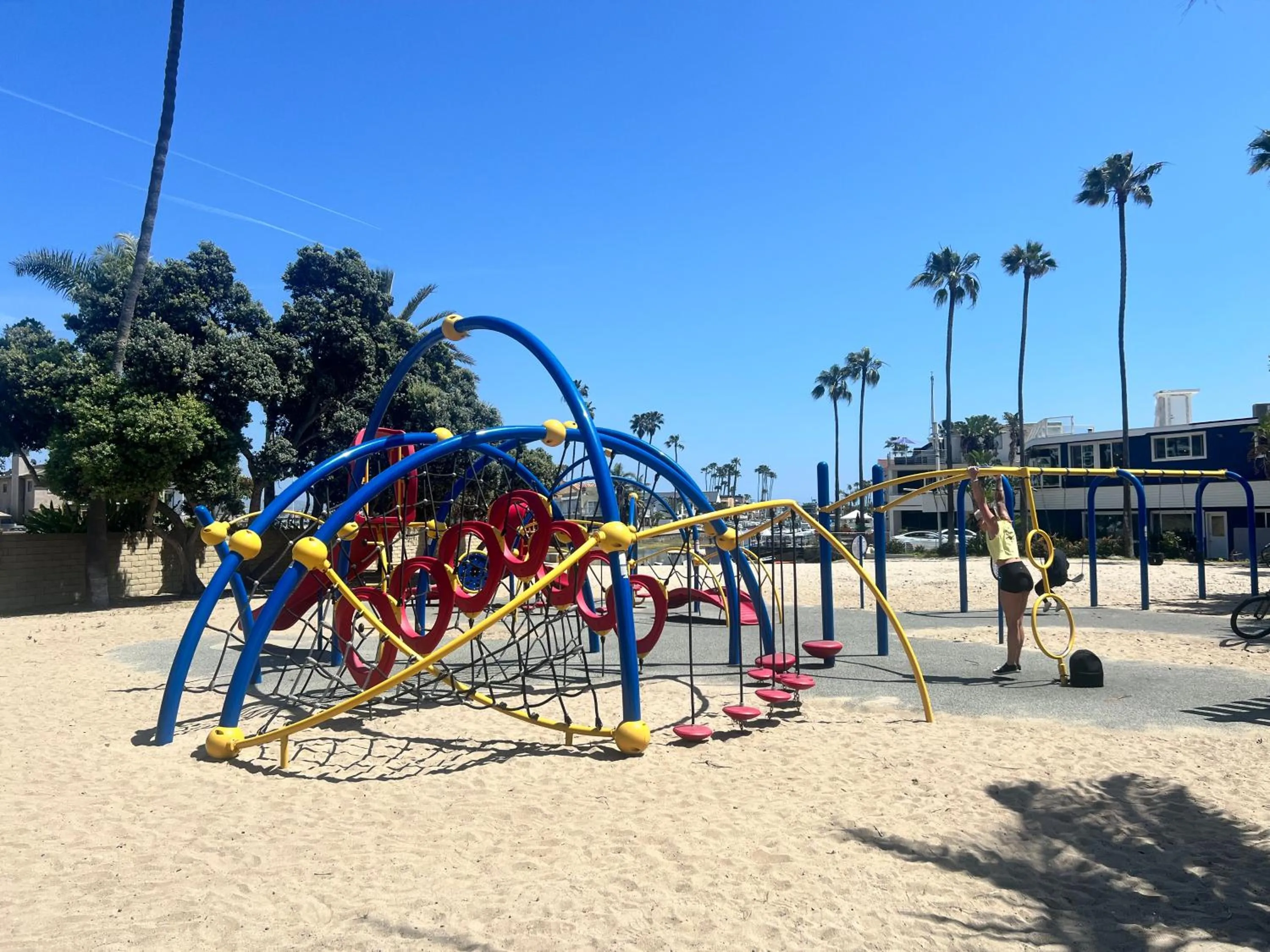 Children play ground in Sweet Beach Duplex