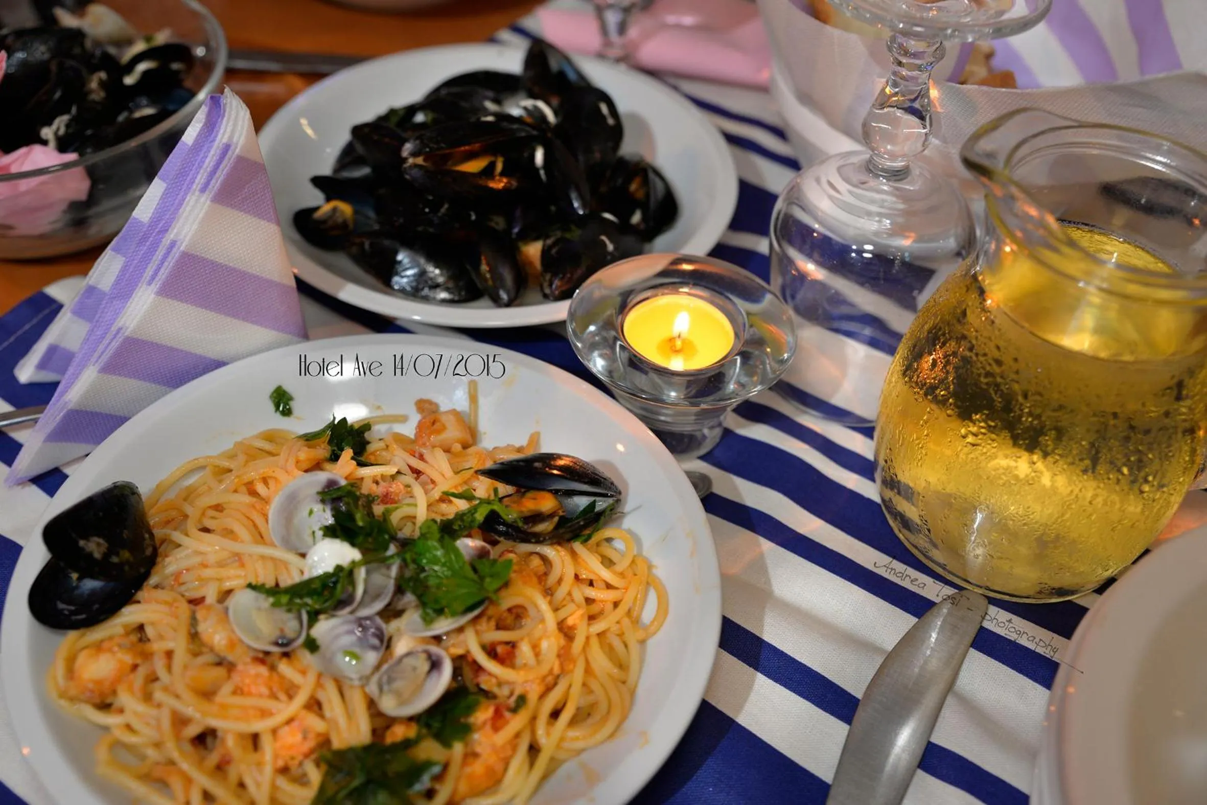 Food close-up in Hotel Ave