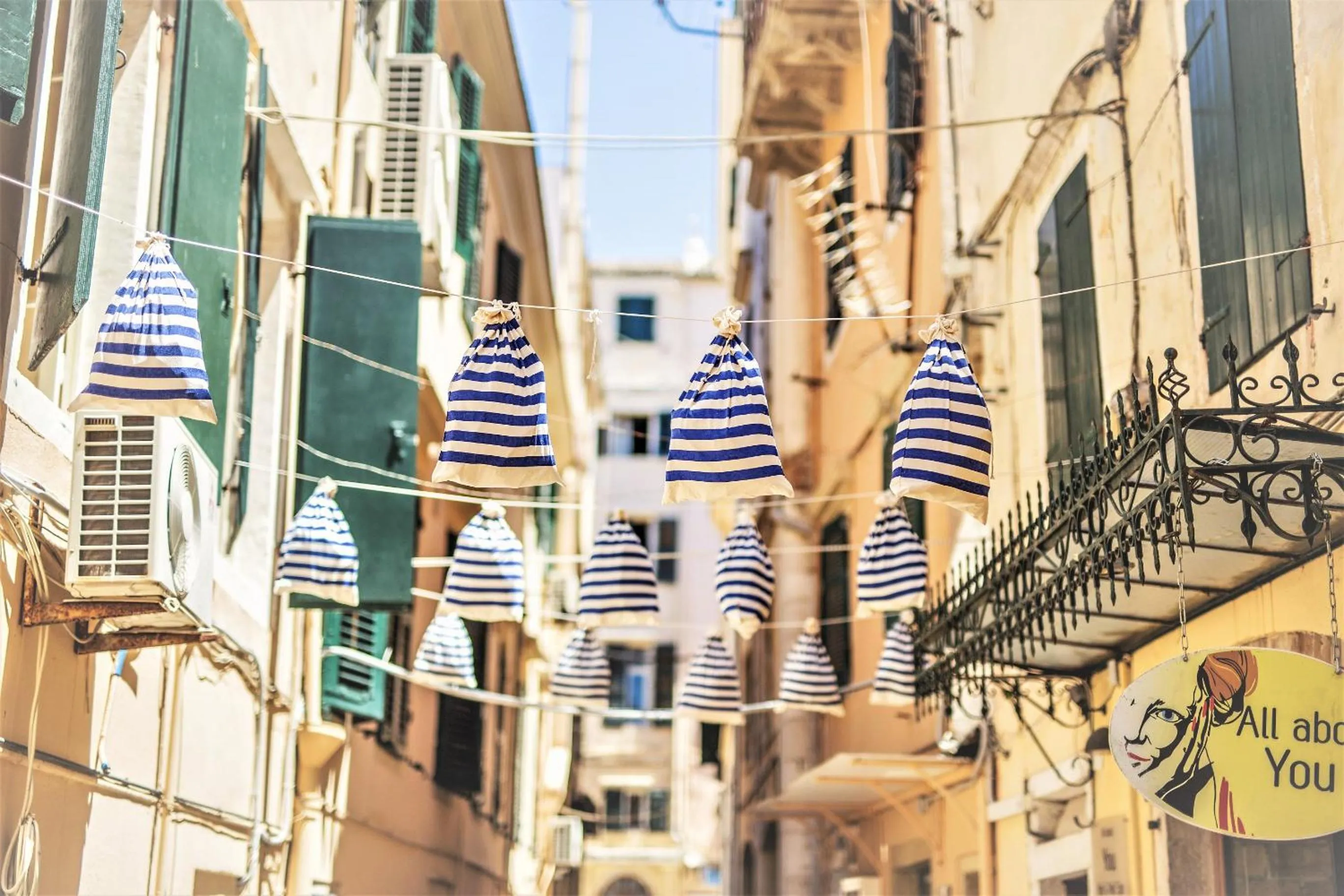 Neighbourhood in Corfu Aqua Nisaki