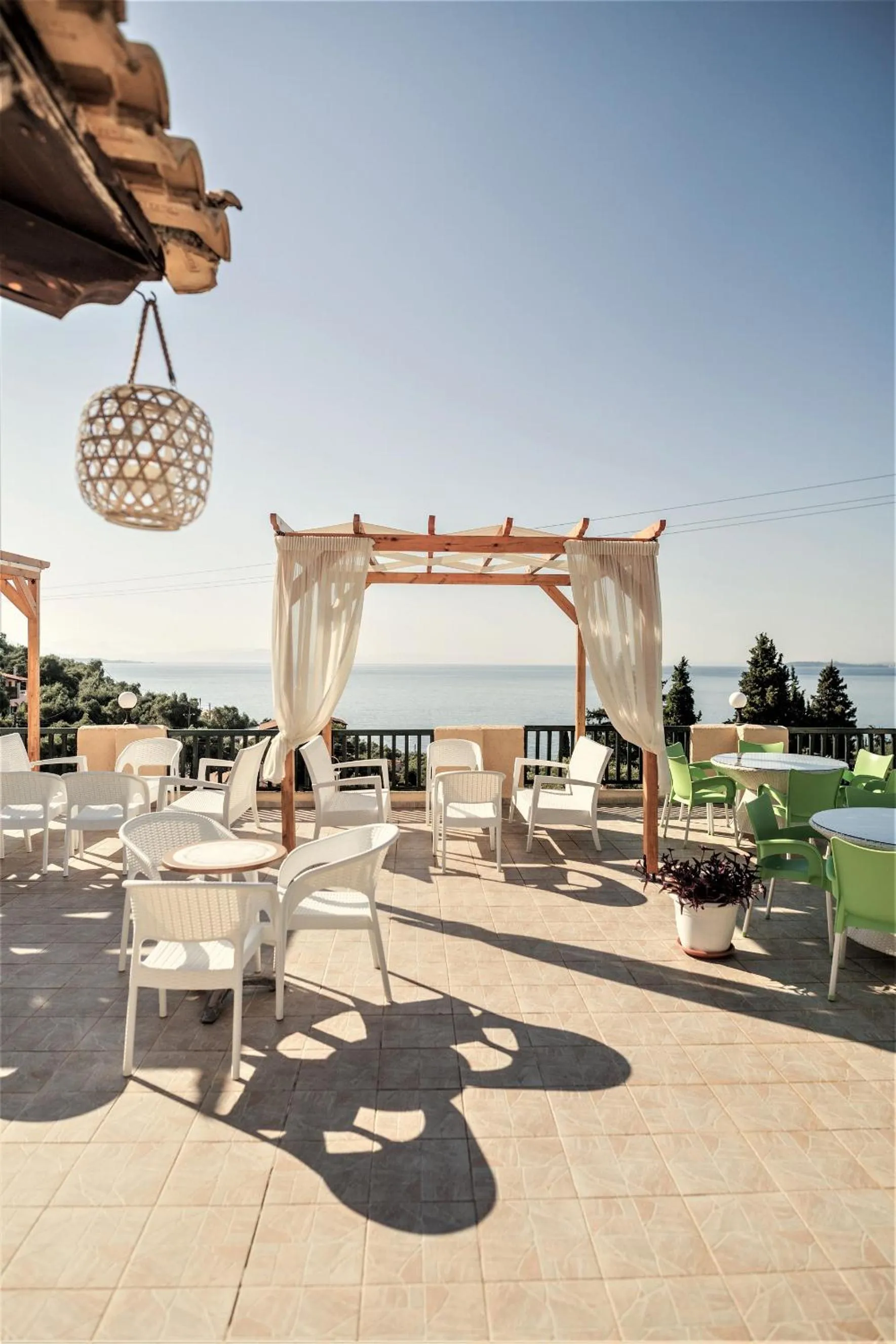 Decorative detail in Corfu Aqua Nisaki