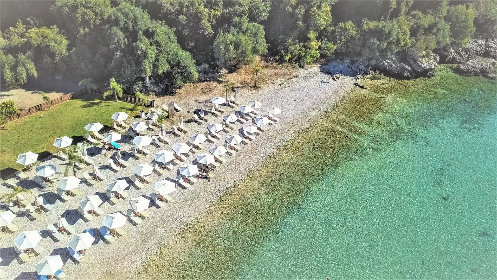 Beach in Corfu Aqua Nisaki