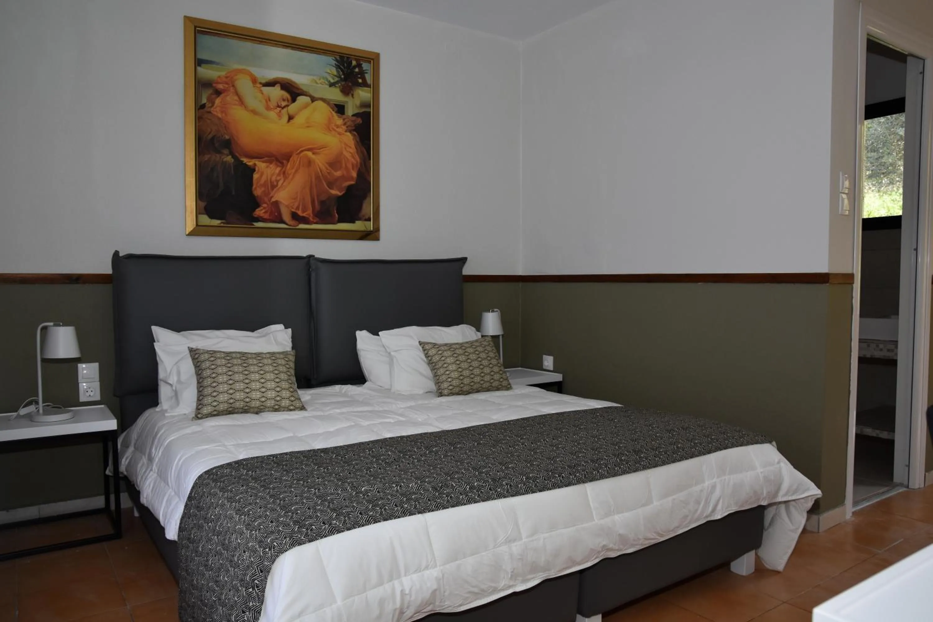 Bed in Corfu Aqua Nisaki