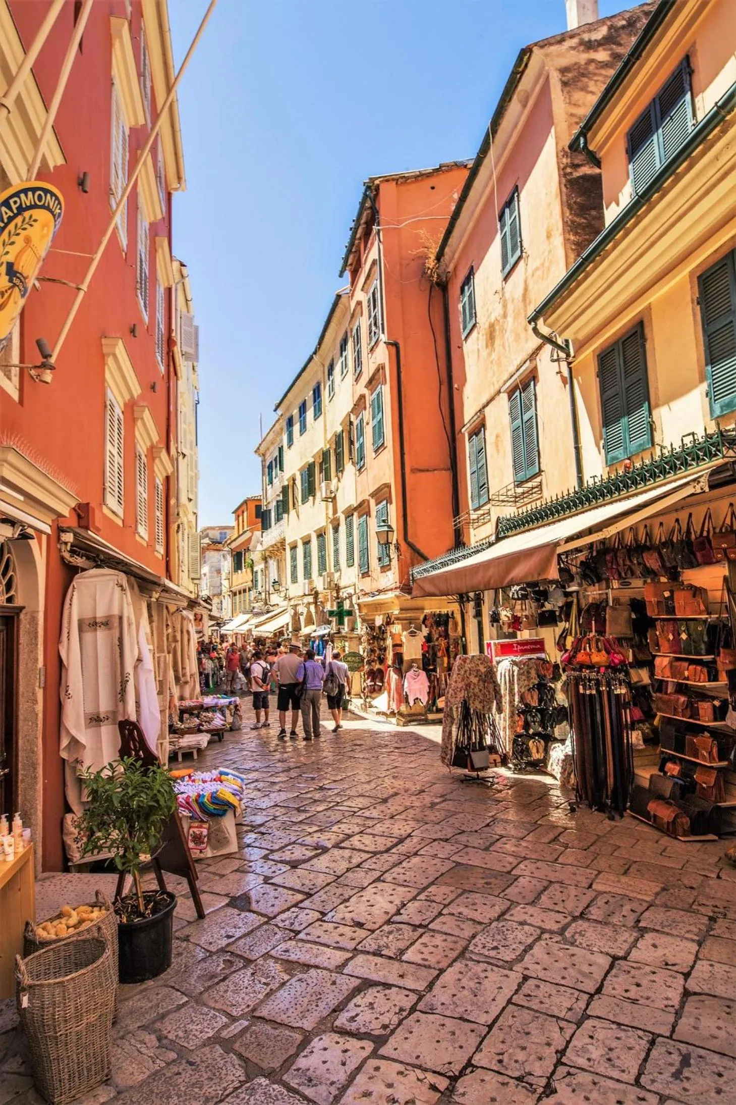 Shopping Area in Corfu Aqua Nisaki