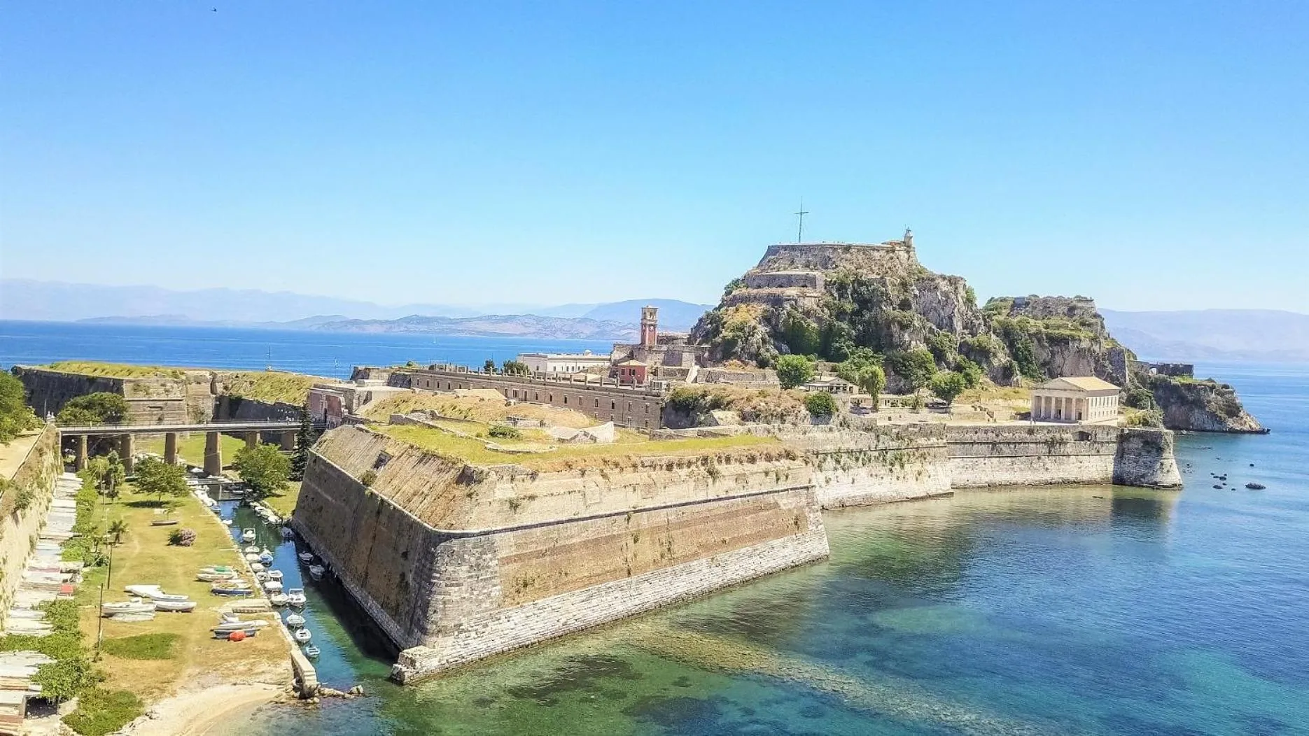 Nearby landmark in Corfu Aqua Nisaki