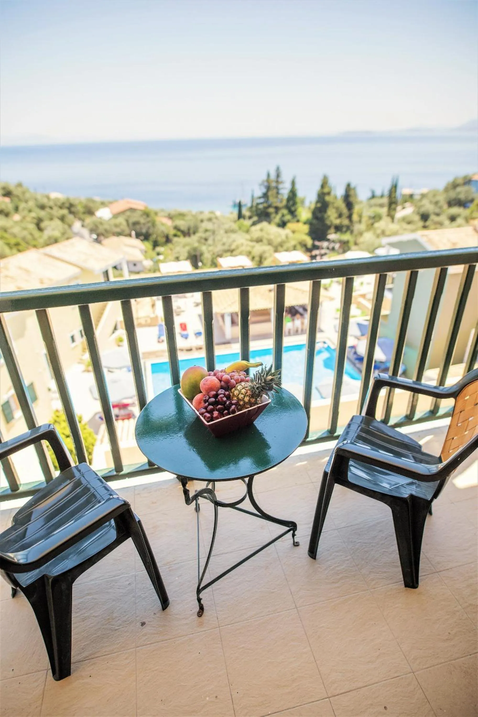 Balcony/Terrace in Corfu Aqua Nisaki