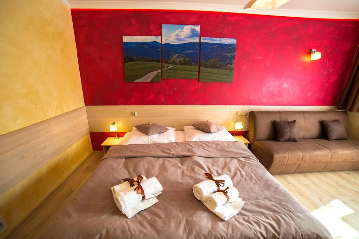 Shower, Bed in Willa STRITZKI