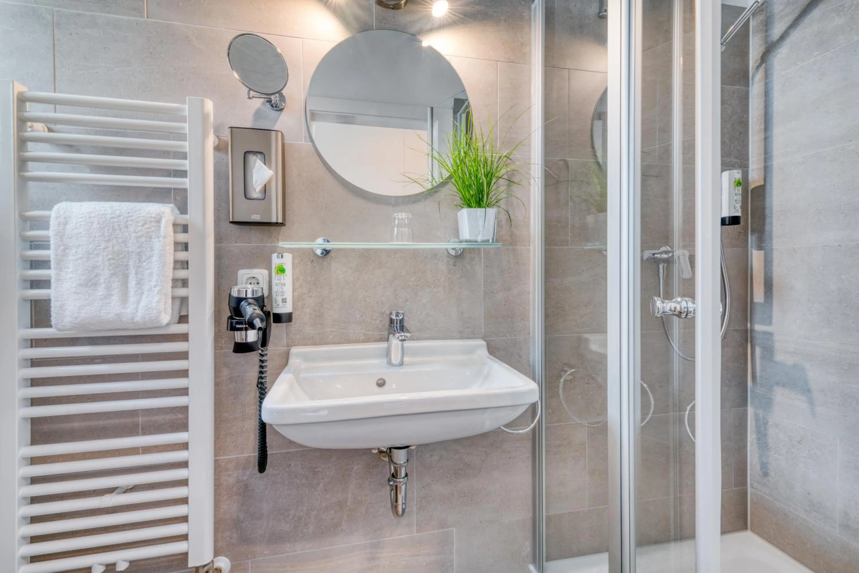 Bathroom in Hotel Strandschlösschen