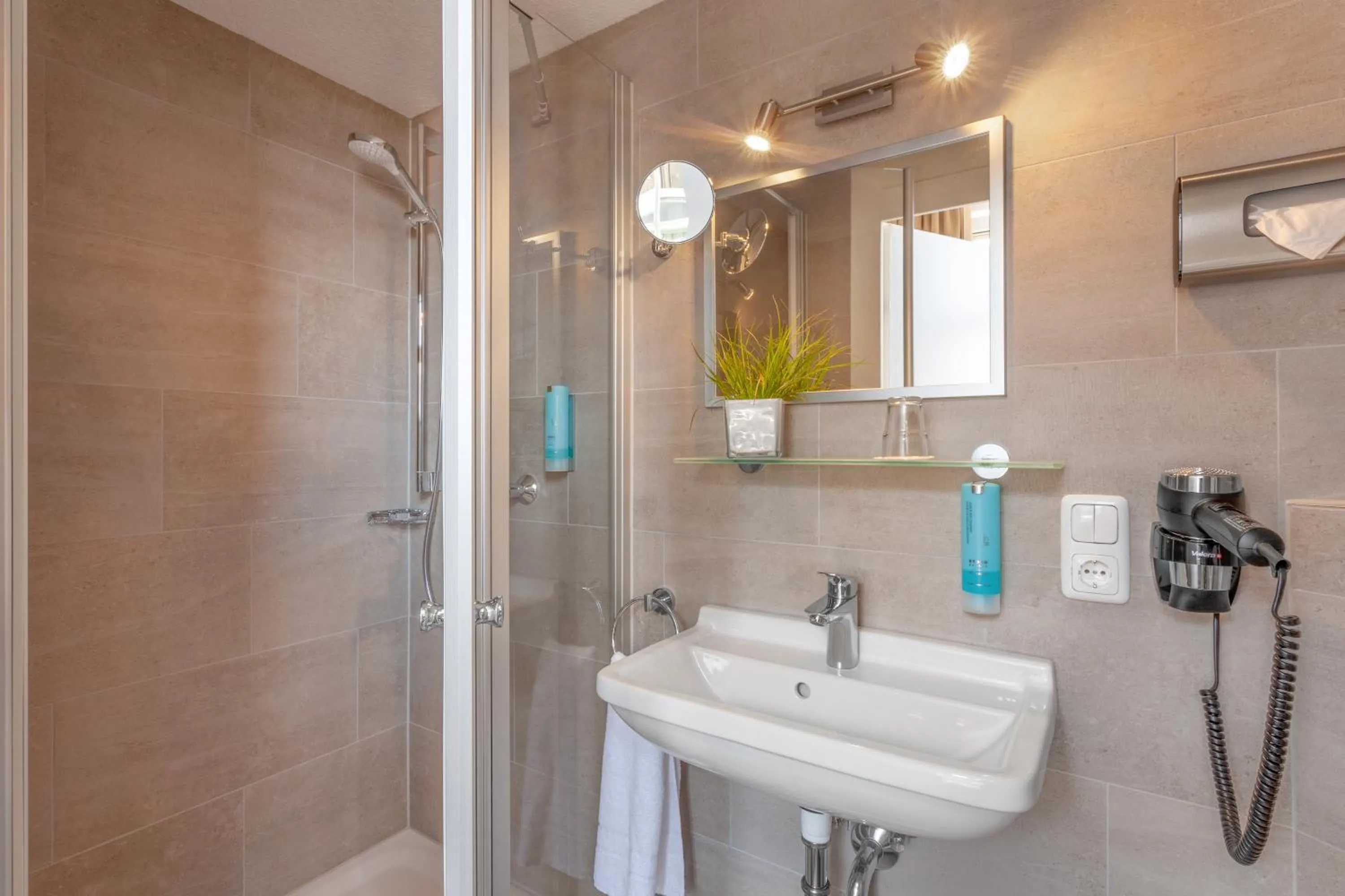 Bathroom in Hotel Strandschlösschen