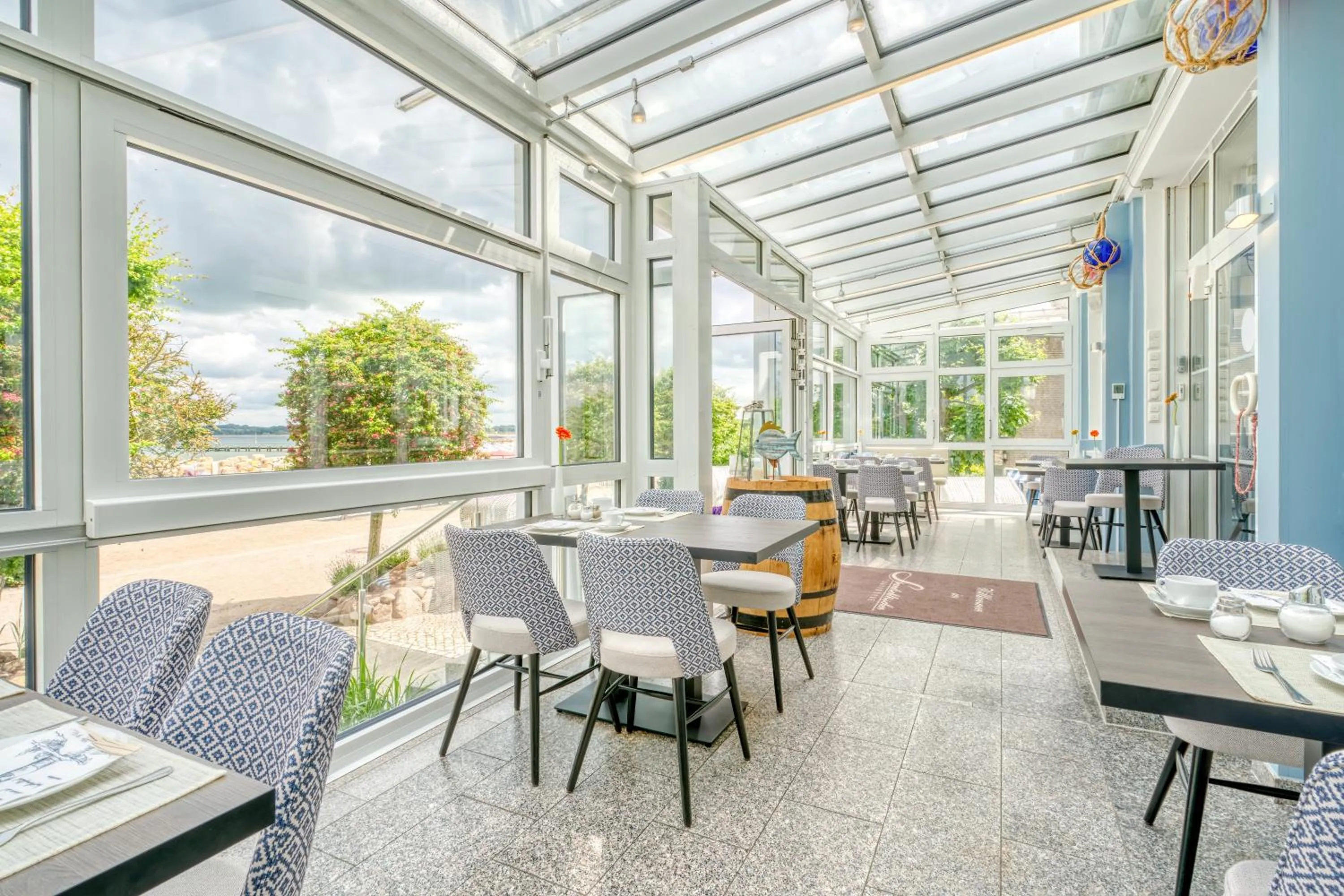 Breakfast in Hotel Strandschlösschen