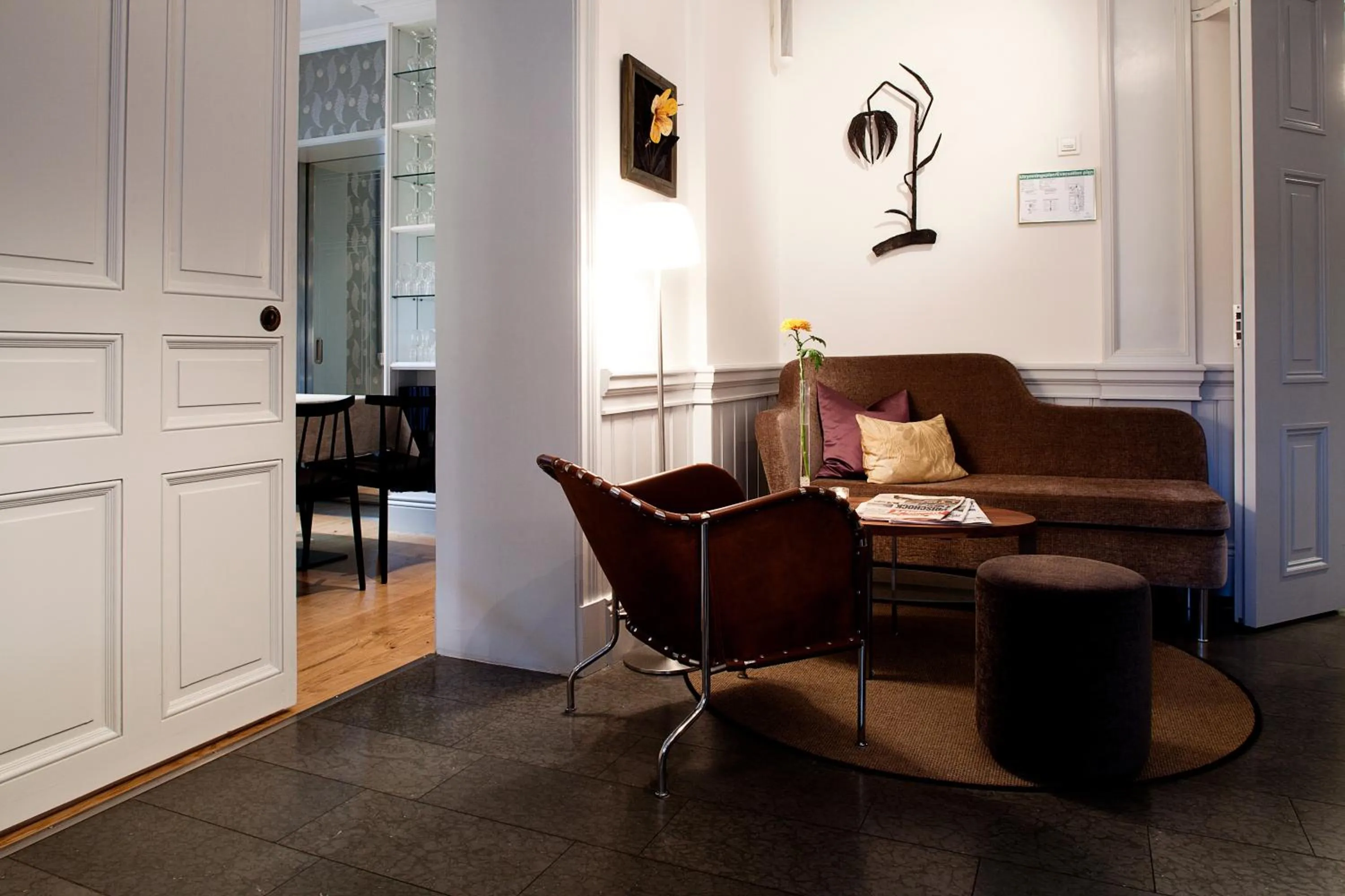 Lobby or reception in Hotel Villa Anna