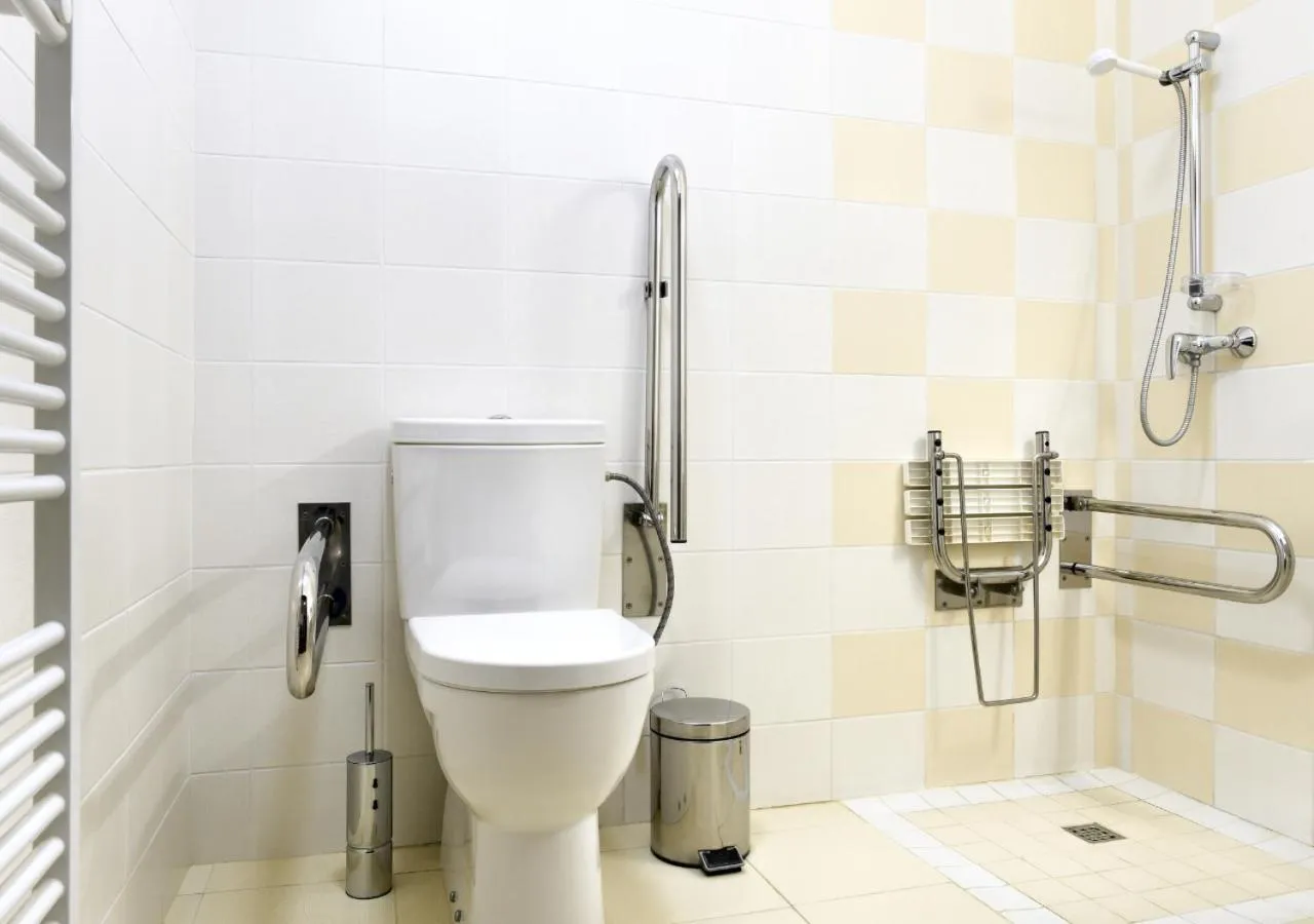 Toilet in Hotel Magnólia