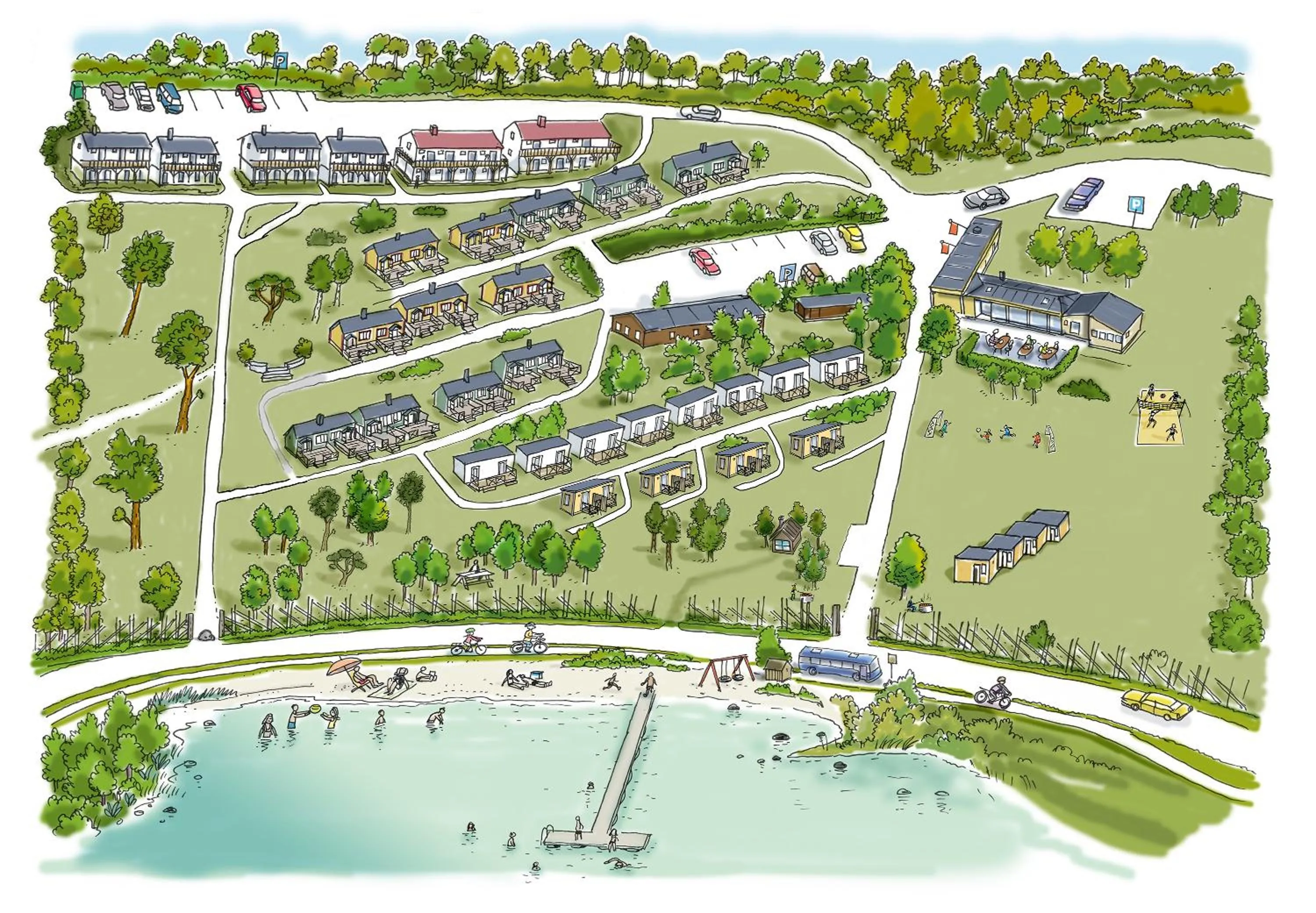 Property building in Visby Gustavsvik