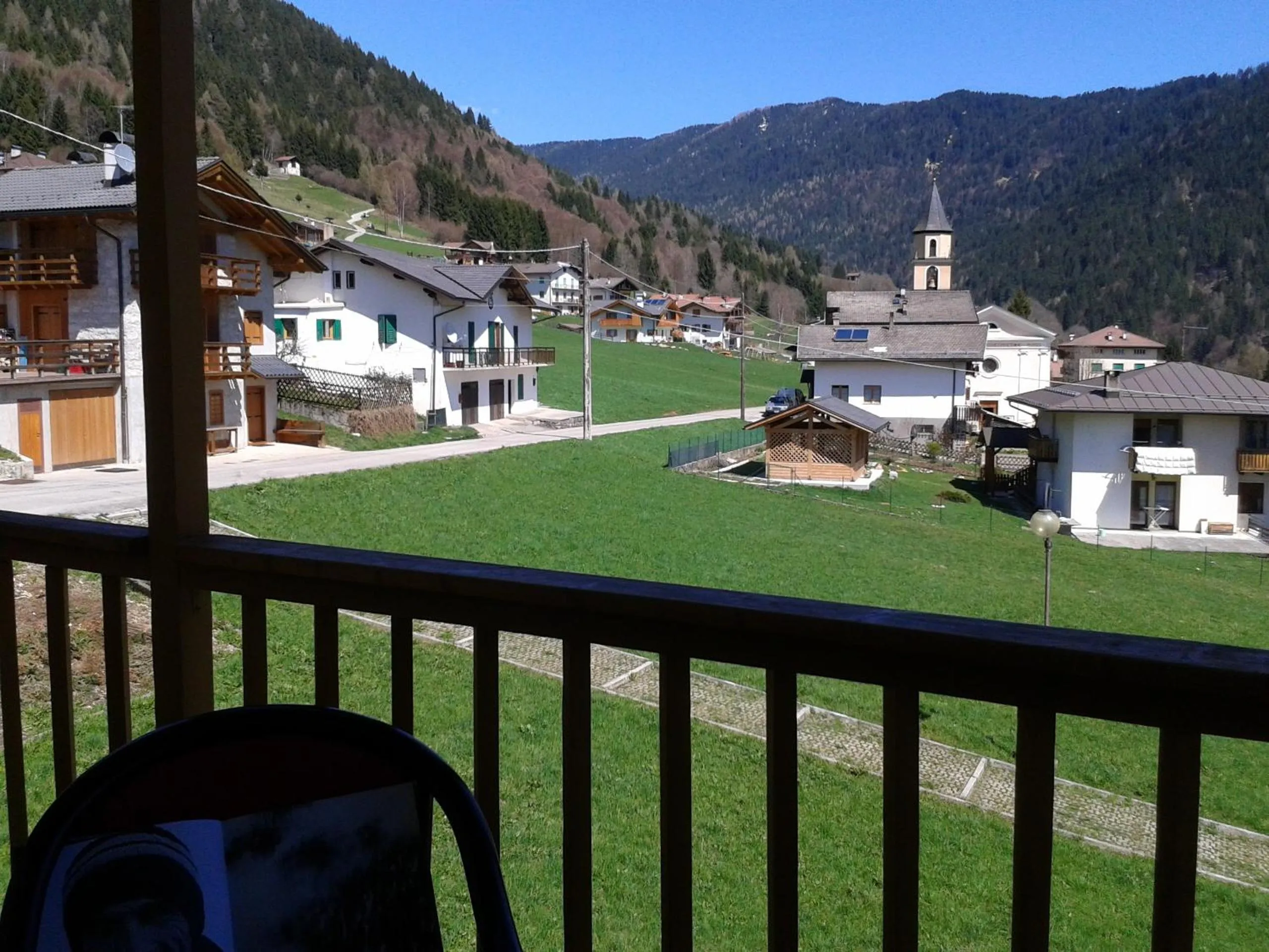 Balcony/Terrace in Hotel Serenella