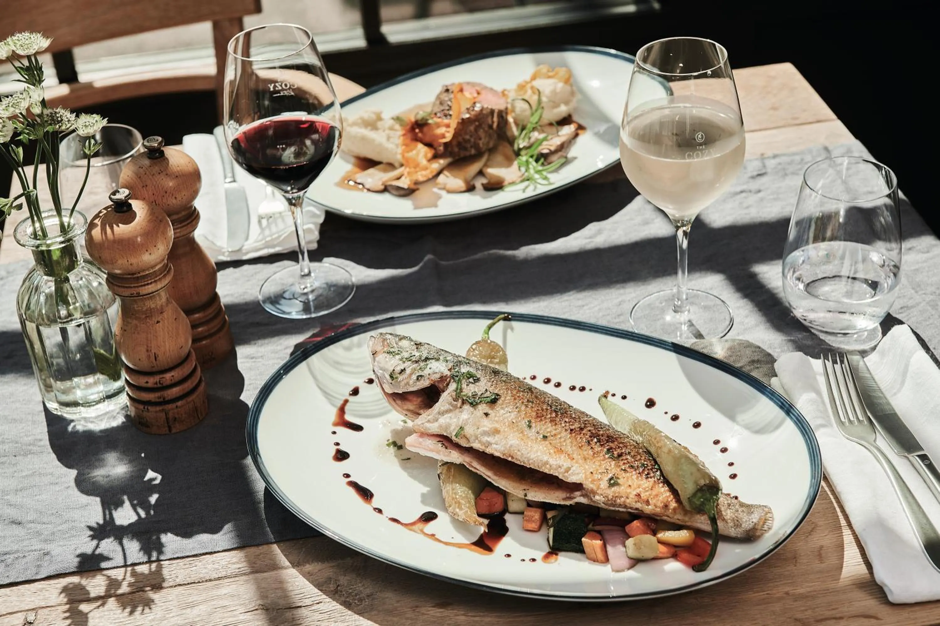 Food and drinks in The Cozy Hotel & Lofts Timmendorfer Strand