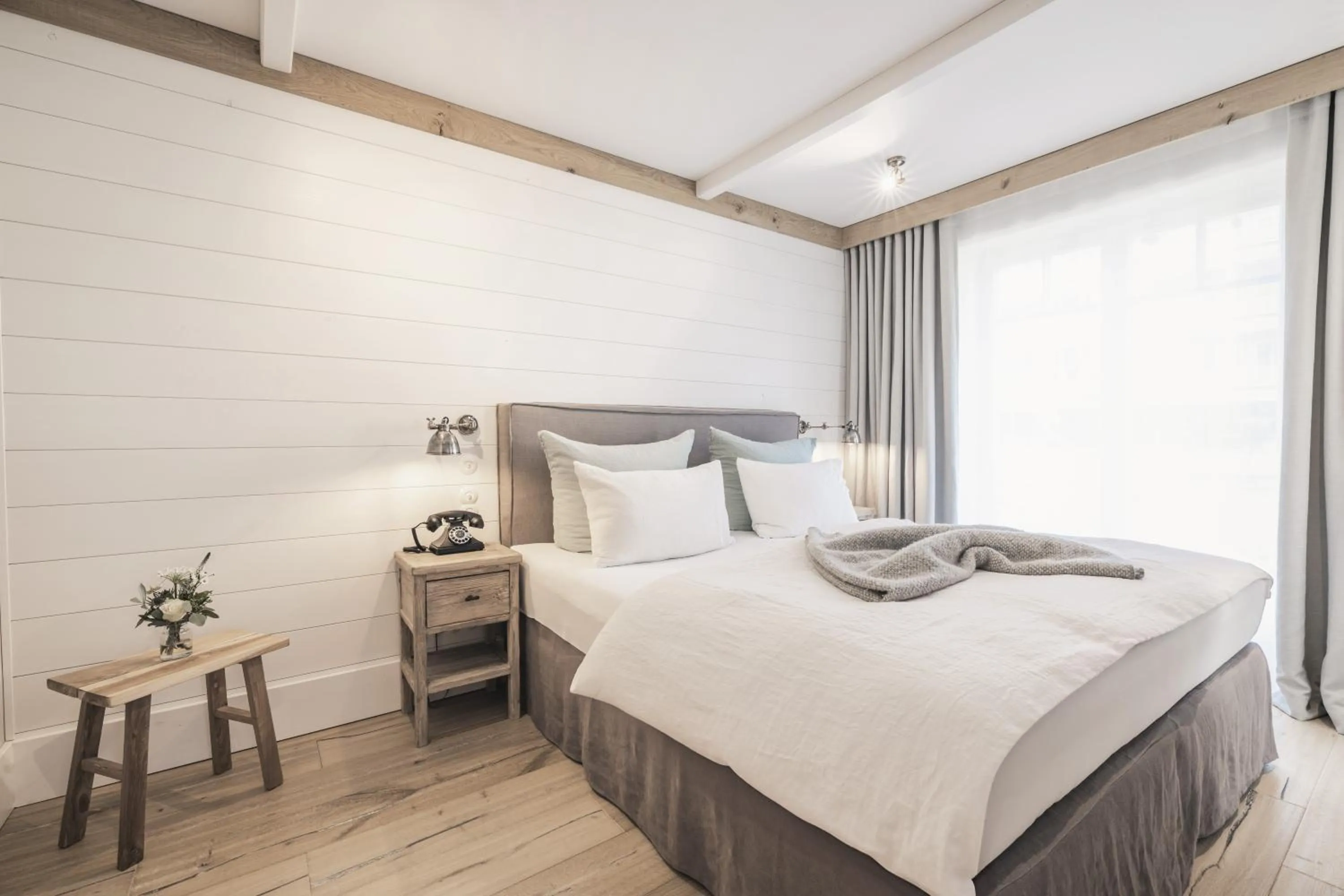 Bedroom, Bed in The Cozy Hotel & Lofts Timmendorfer Strand