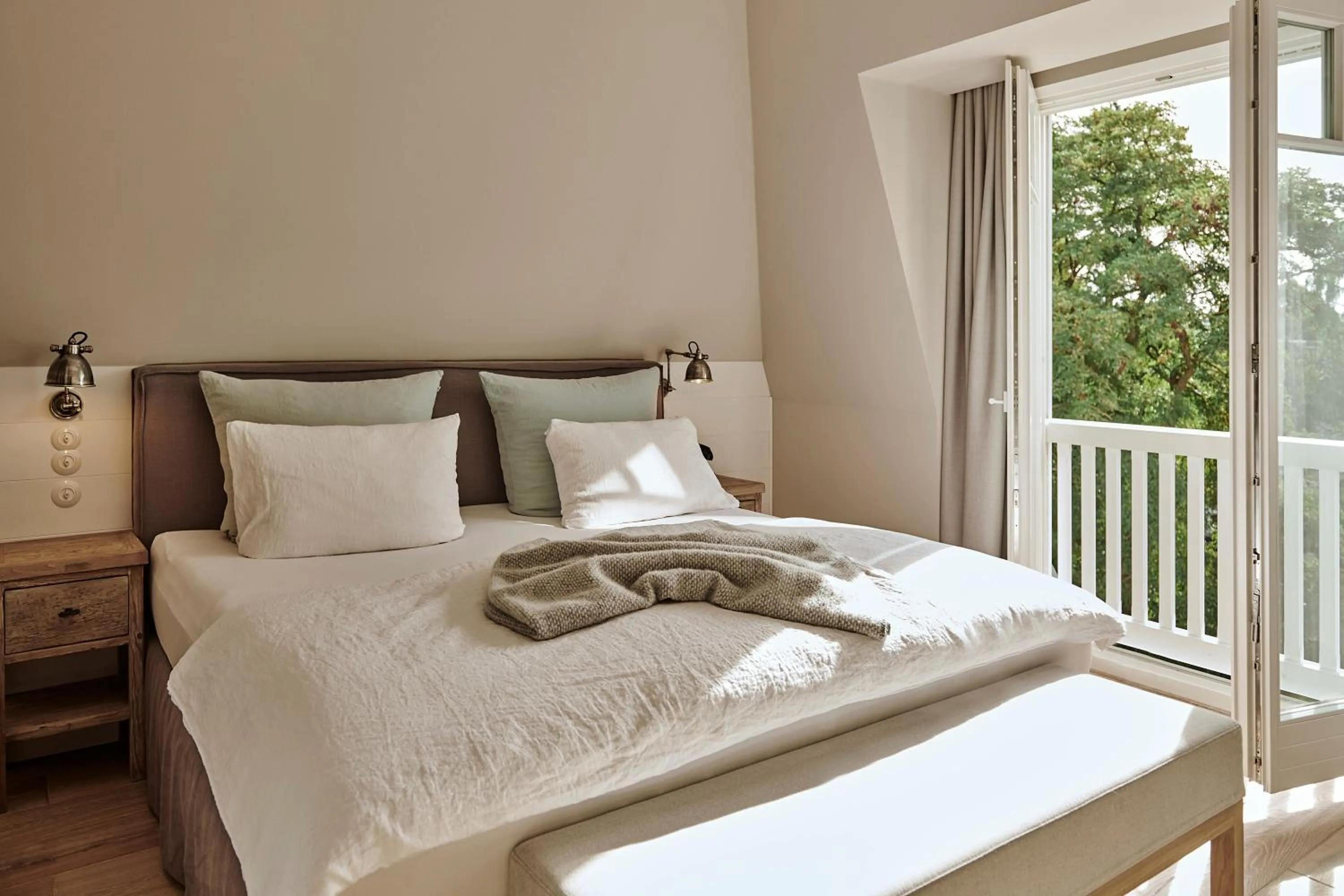 Bedroom, Bed in The Cozy Hotel & Lofts Timmendorfer Strand