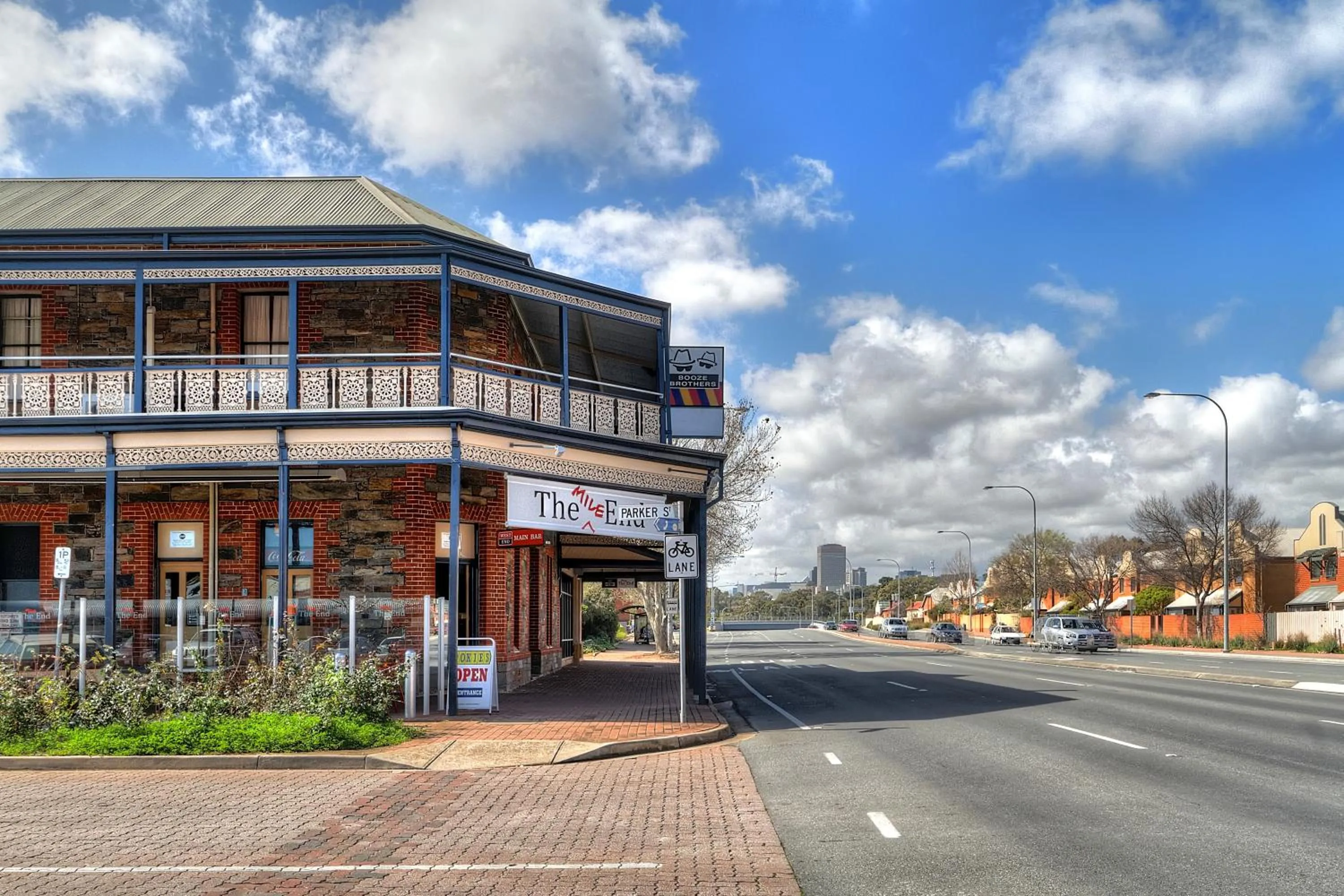 Property building in The Mile End Hotel