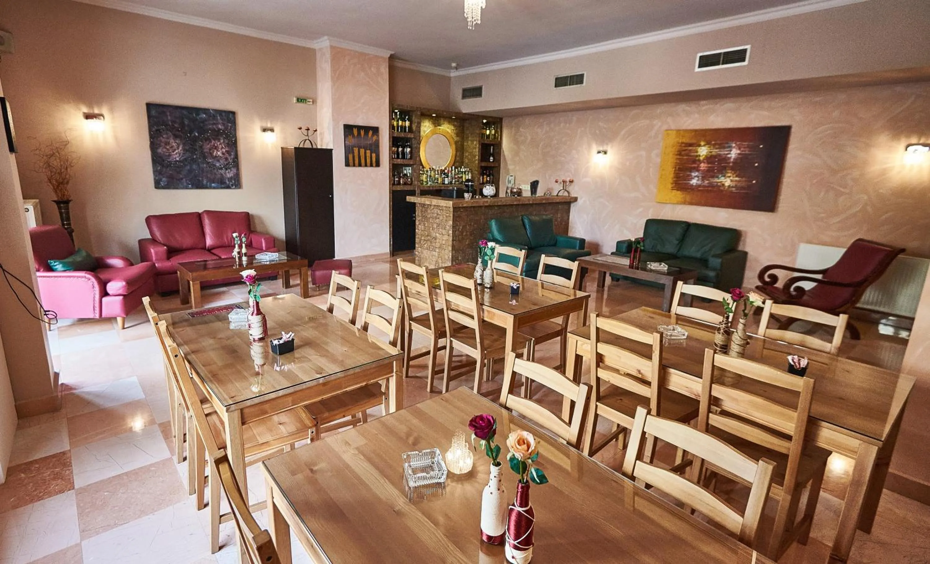 Lobby or reception in Atlantic Hotel