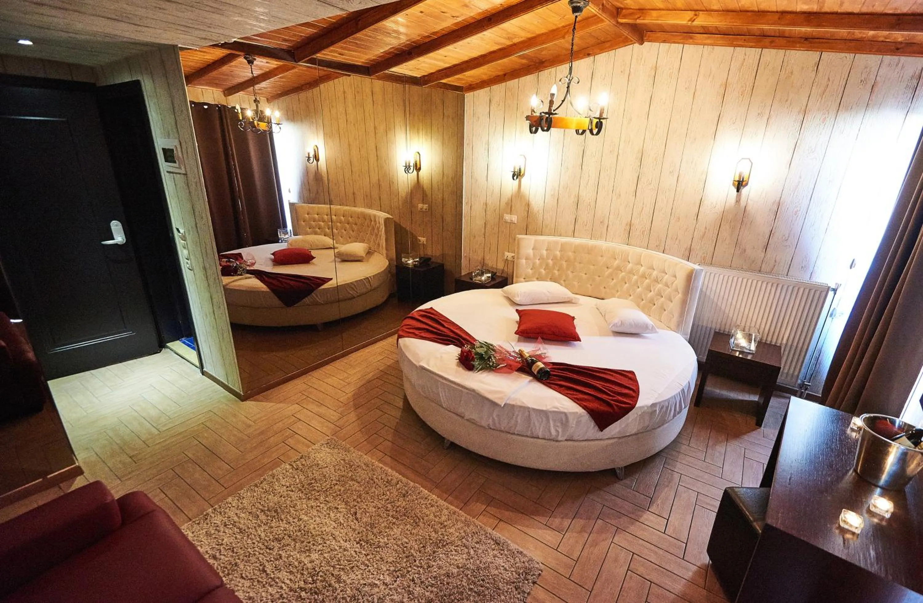 Bed in Atlantic Hotel