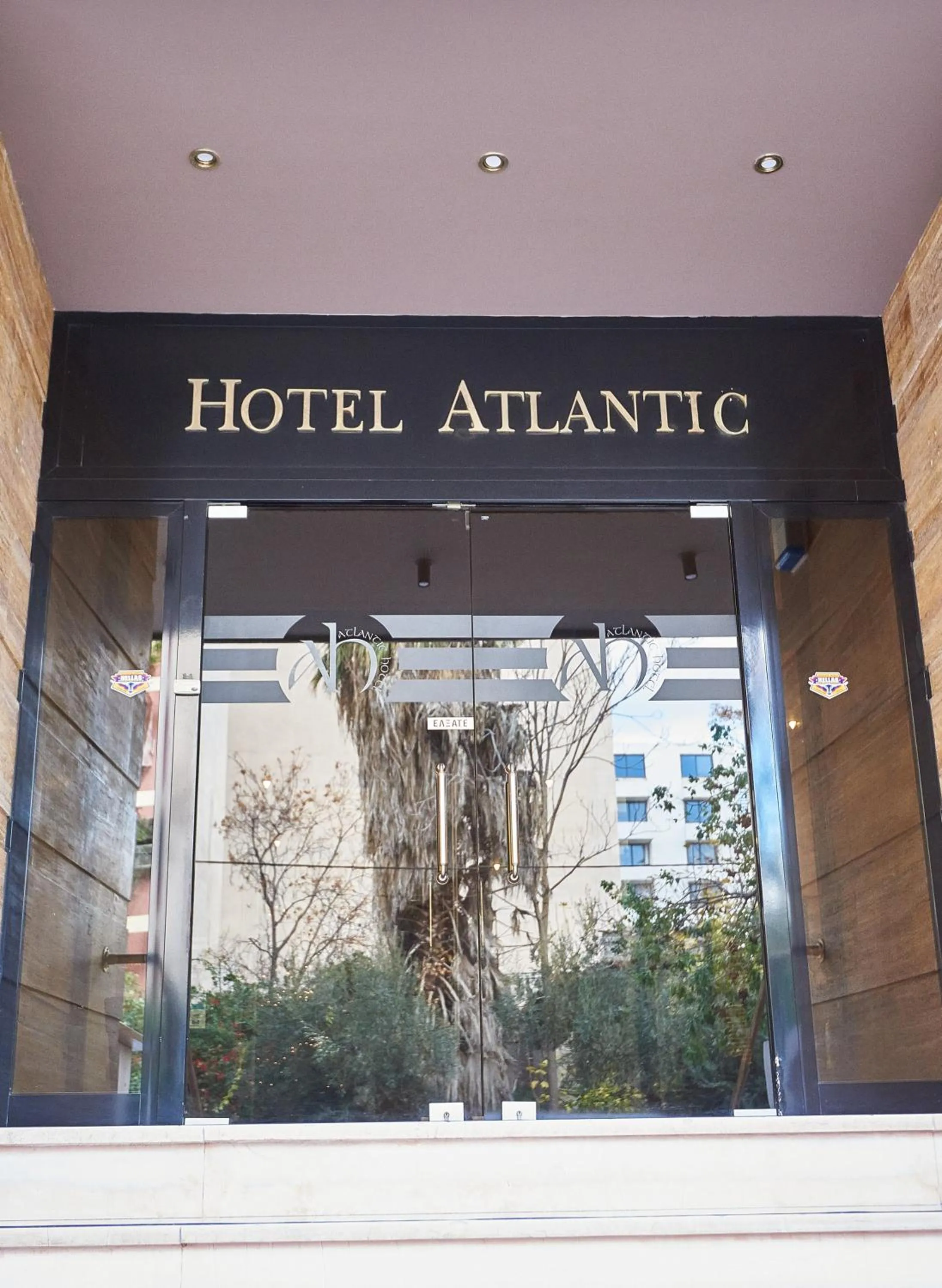 Facade/entrance in Atlantic Hotel